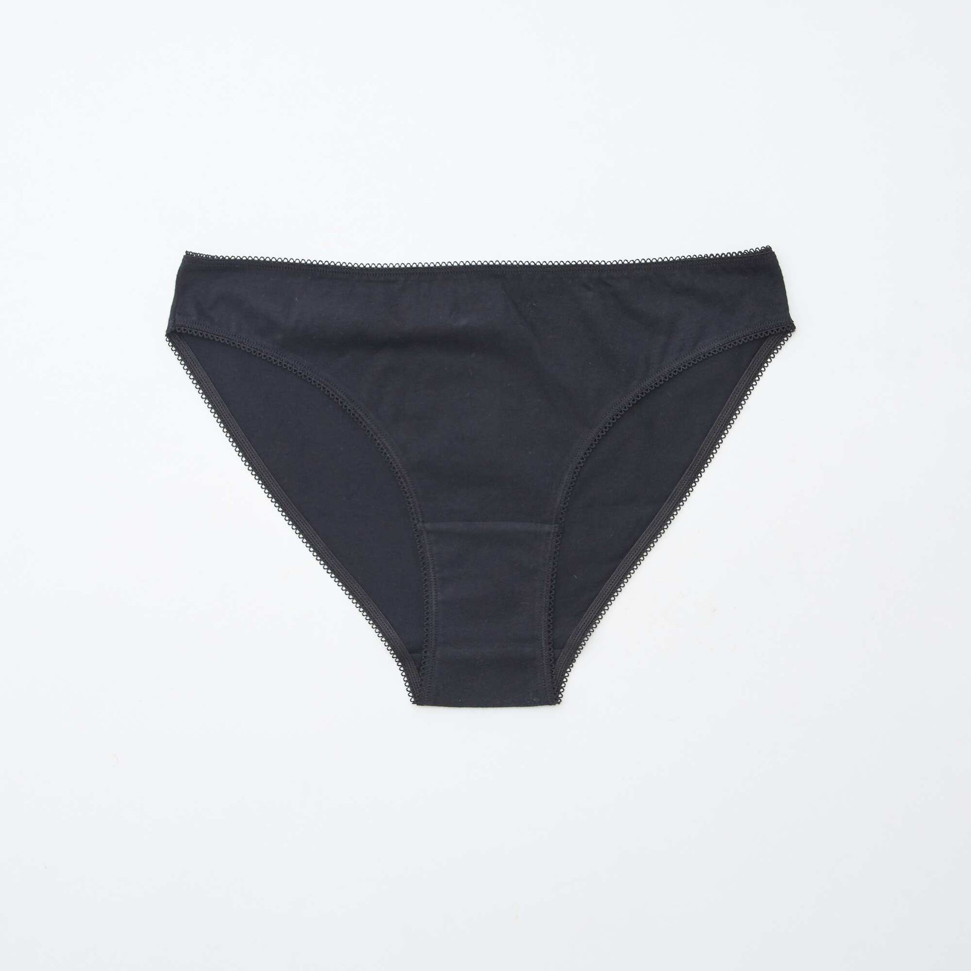 Pack of 5 pairs of briefs - plain and printed BROWN