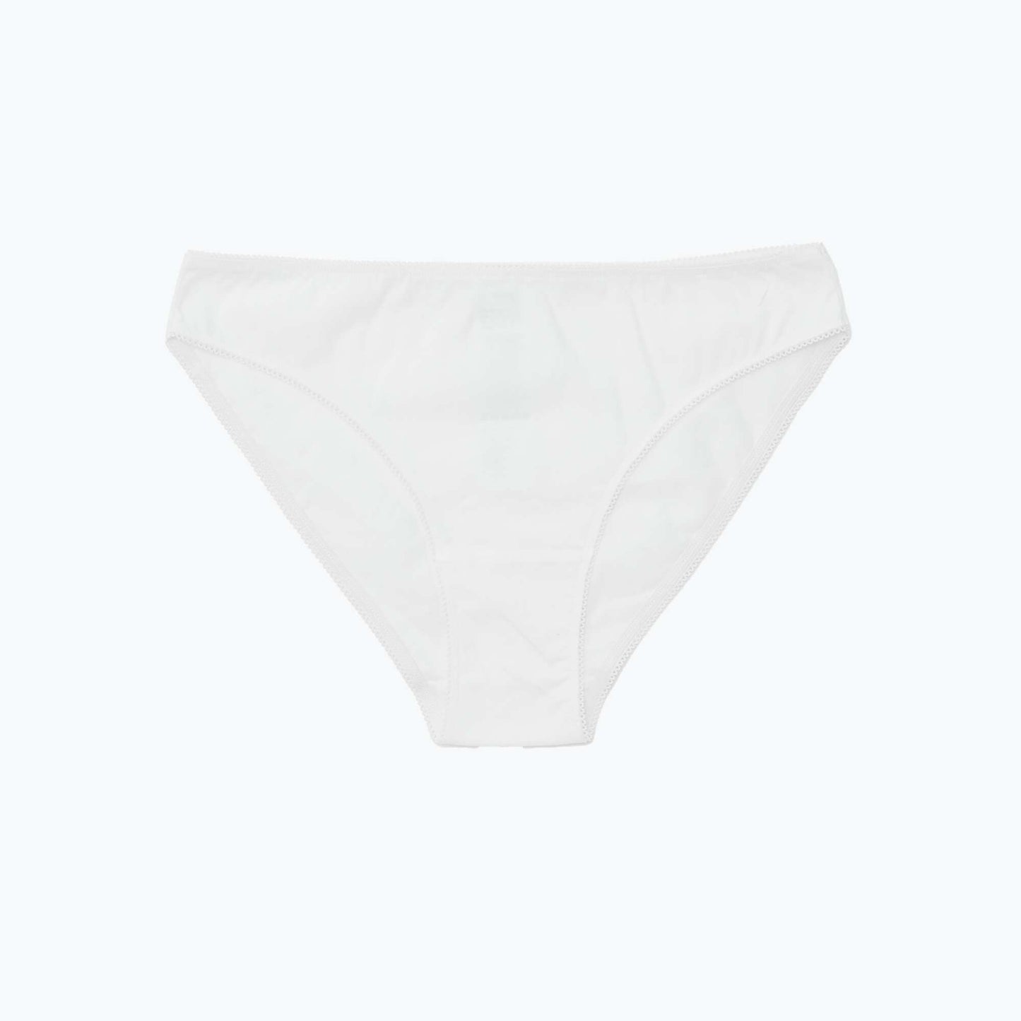 Pack of 5 pairs of briefs - plain and printed WHITE