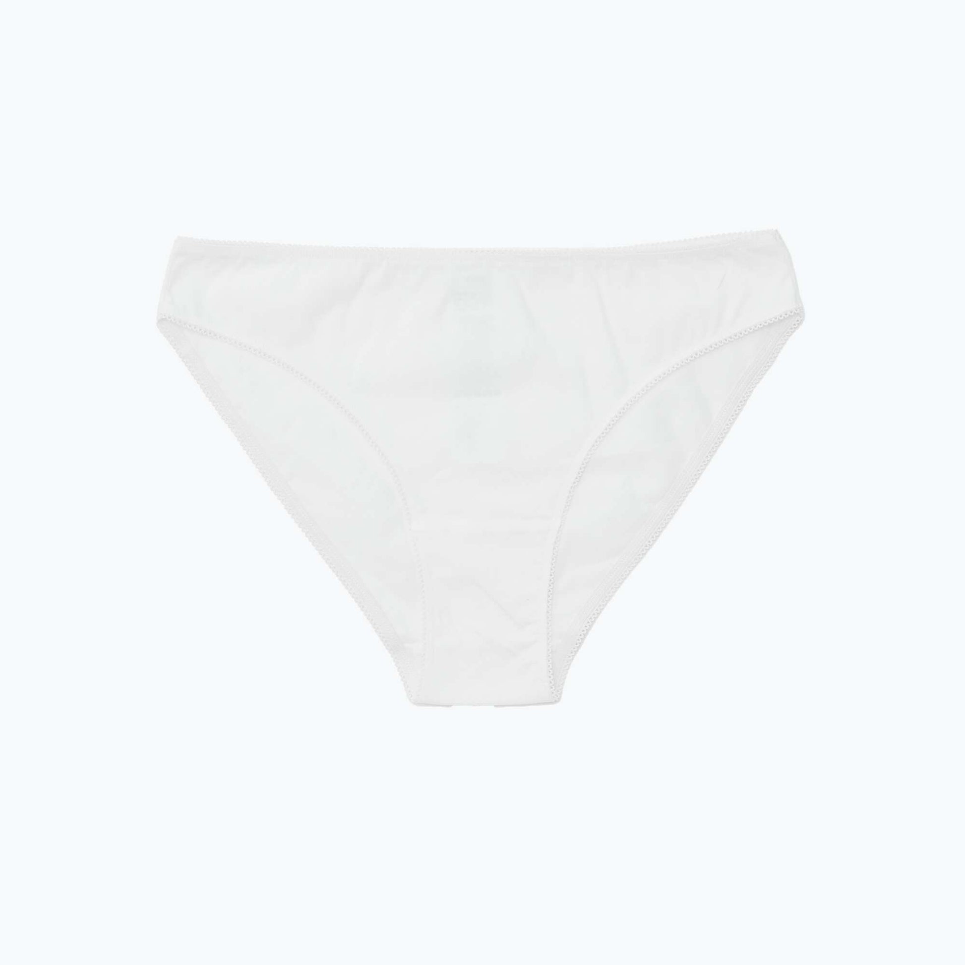 Pack of 5 pairs of briefs - plain and printed WHITE