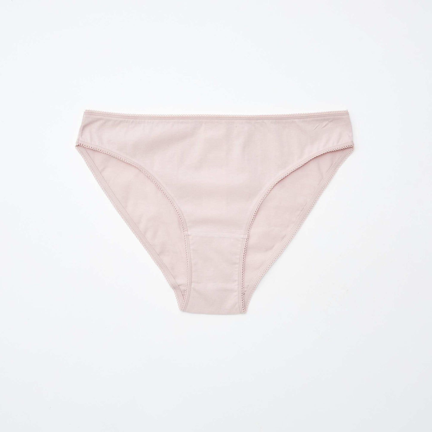 Pack of 5 pairs of briefs - plain and printed WHITE