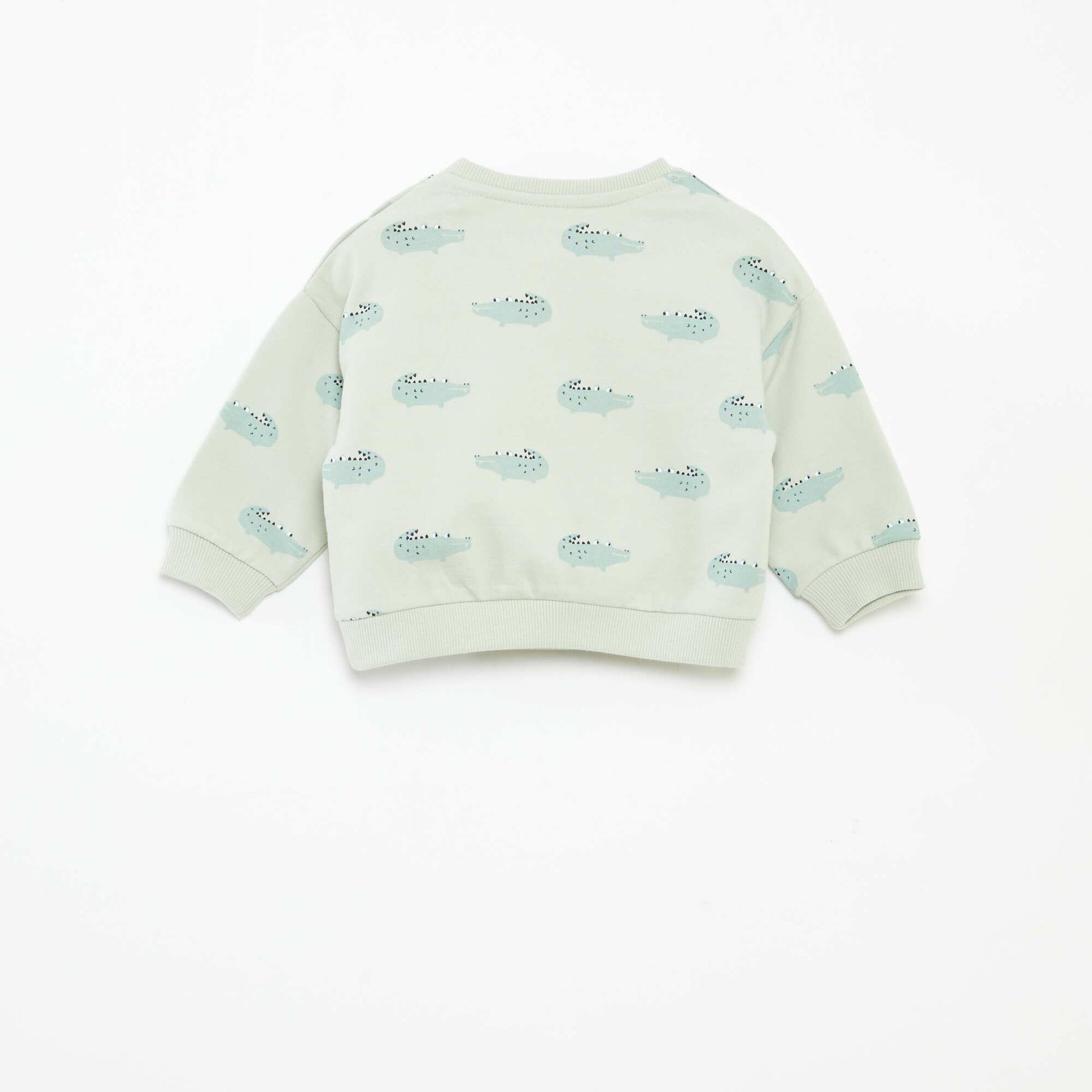 Unbrushed sweatshirt BLUE