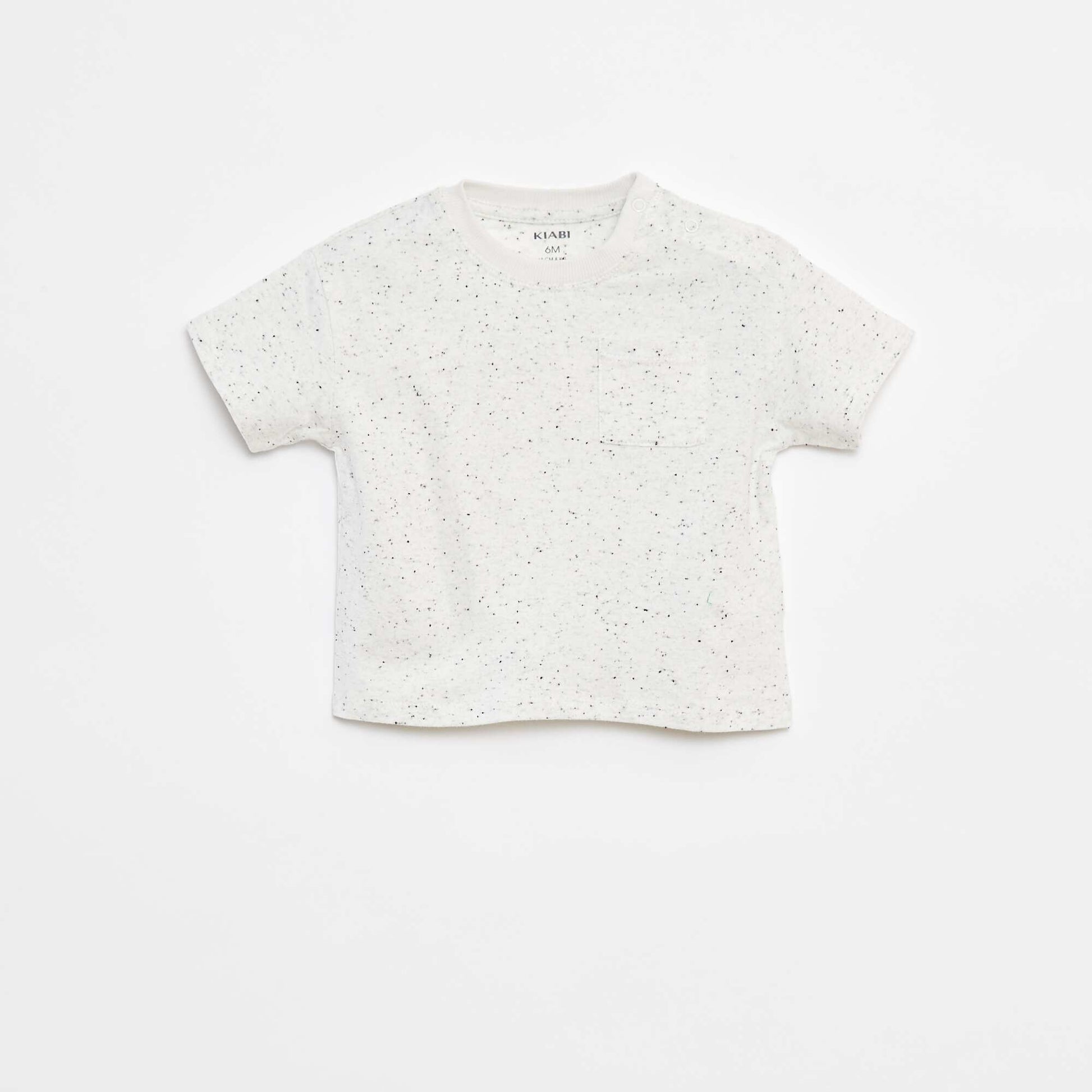 Short-sleeved T-shirt + leggings set - 2-piece set WHITE
