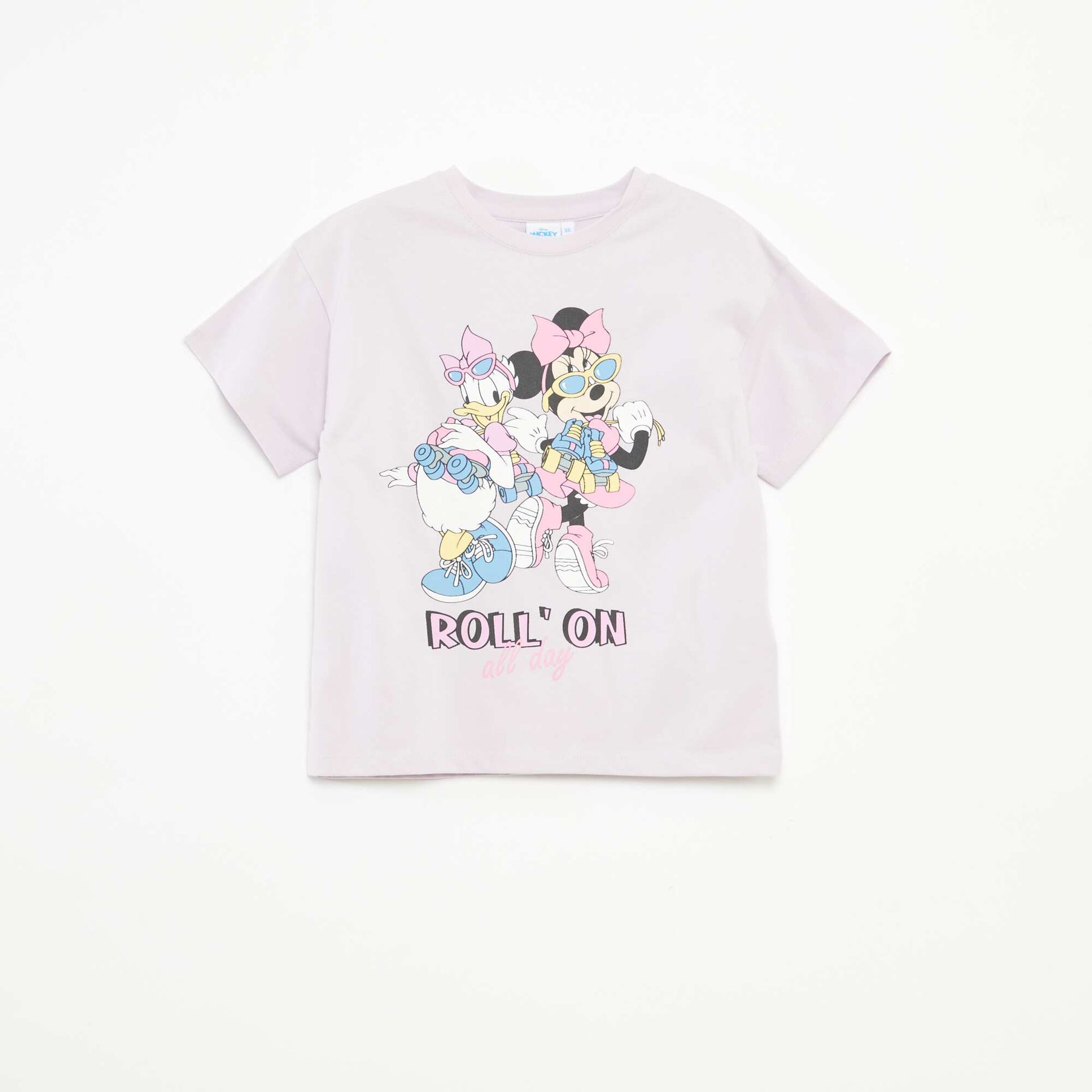 Minnie Mouse print T-shirt PURPLE