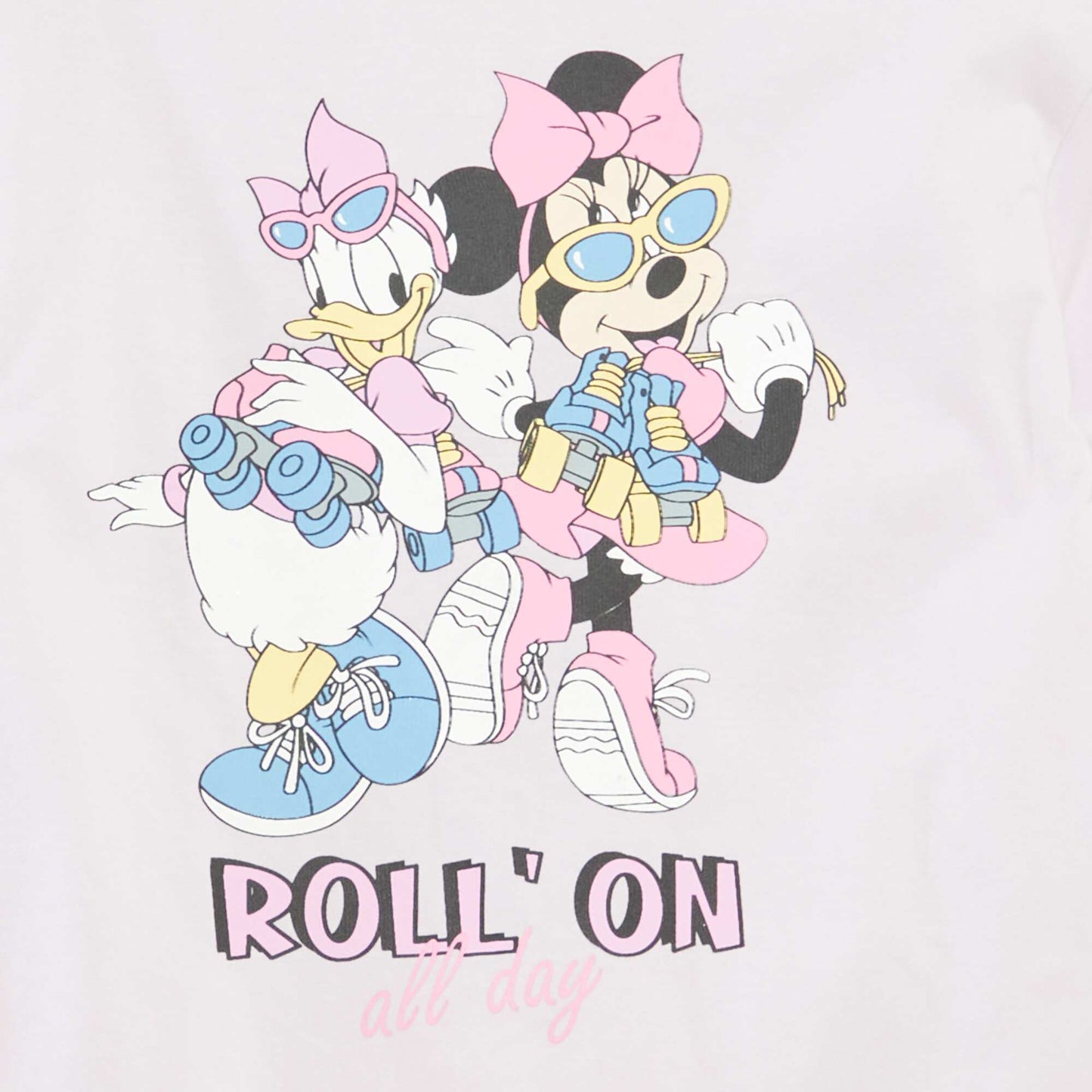 Minnie Mouse print T-shirt PURPLE
