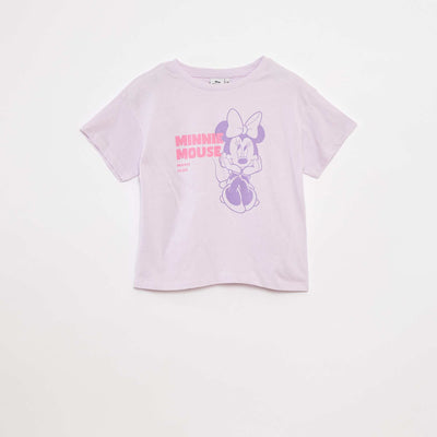 Oversized 'Minnie' T-shirt PURPLE
