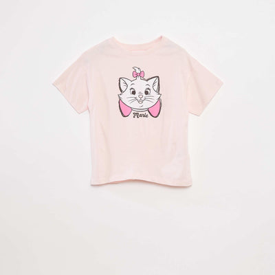Marie loose-fit T-shirt PINK
