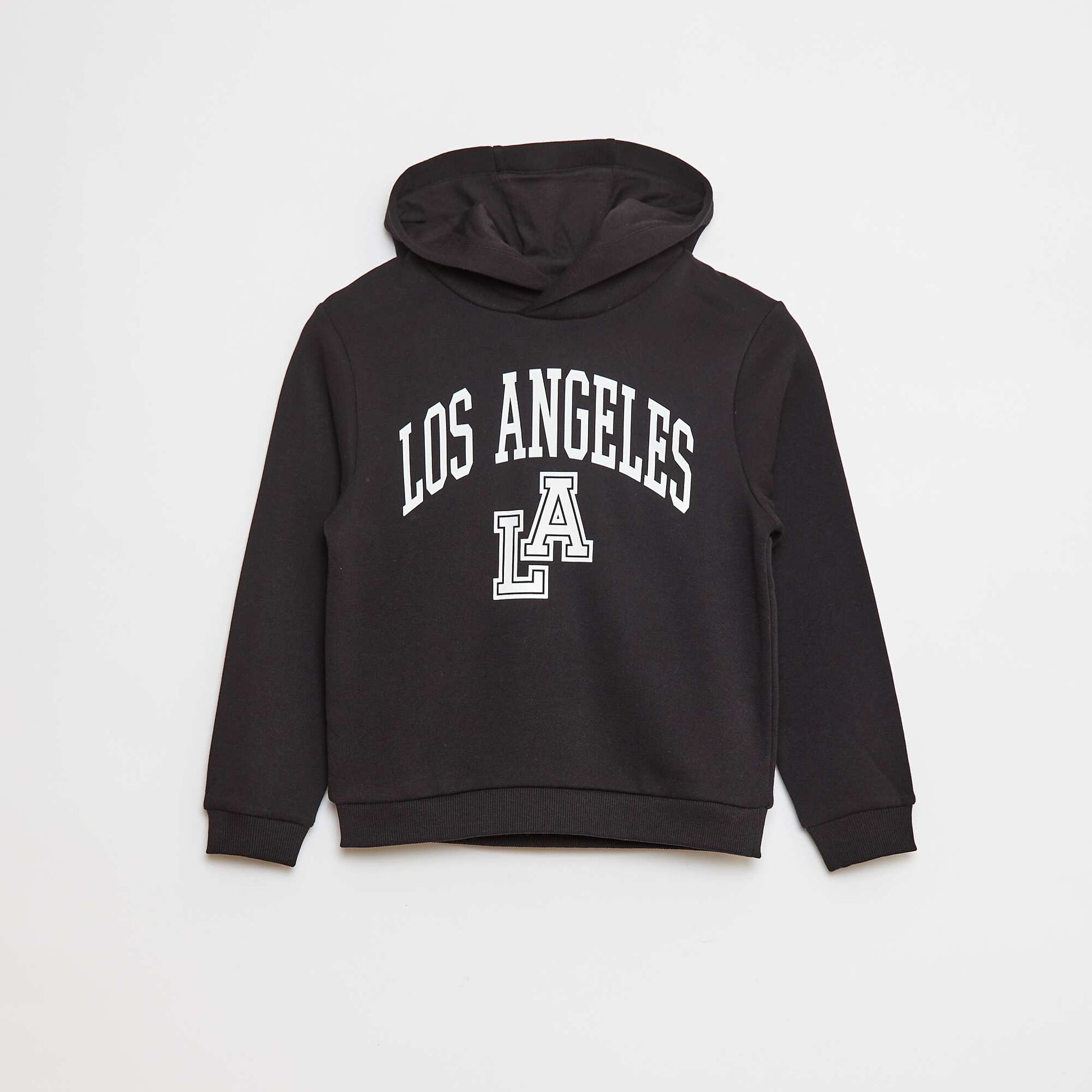Sweatshirt fabric hoodie BLUE