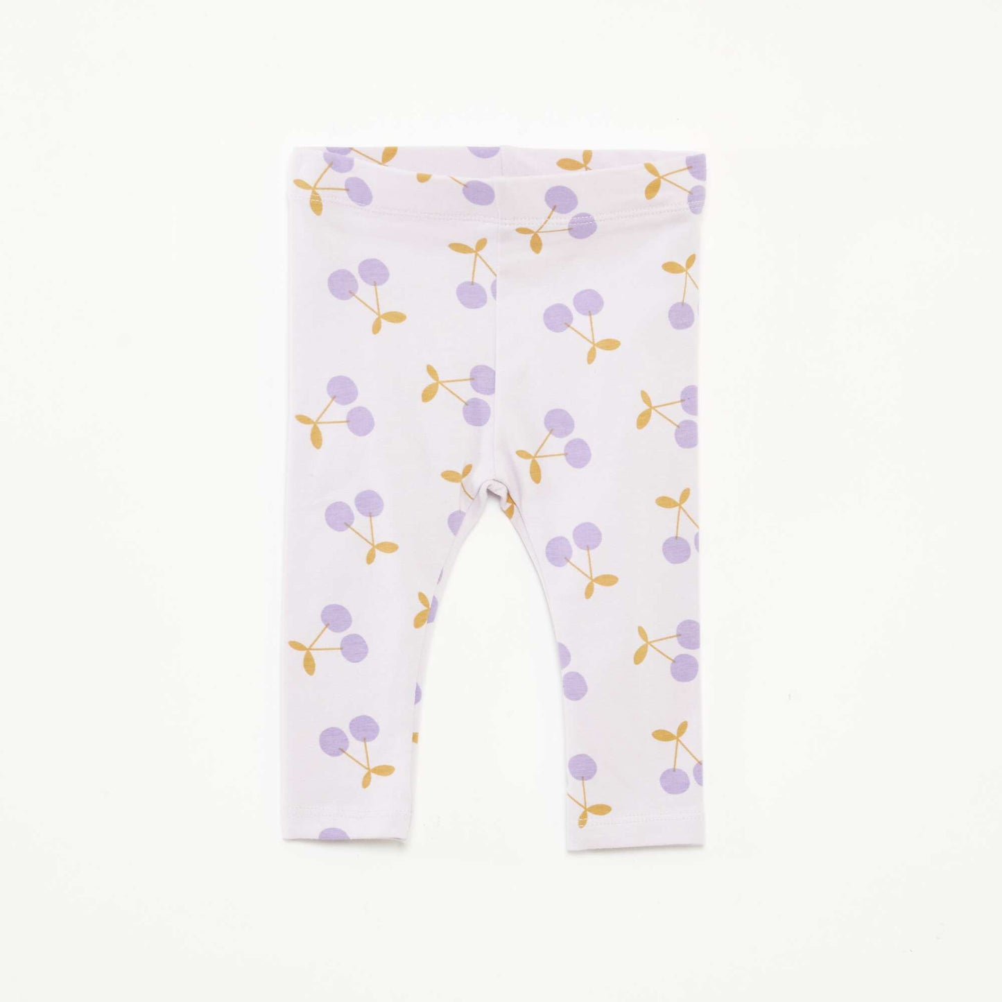 Pack of 2 long leggings PURPLE
