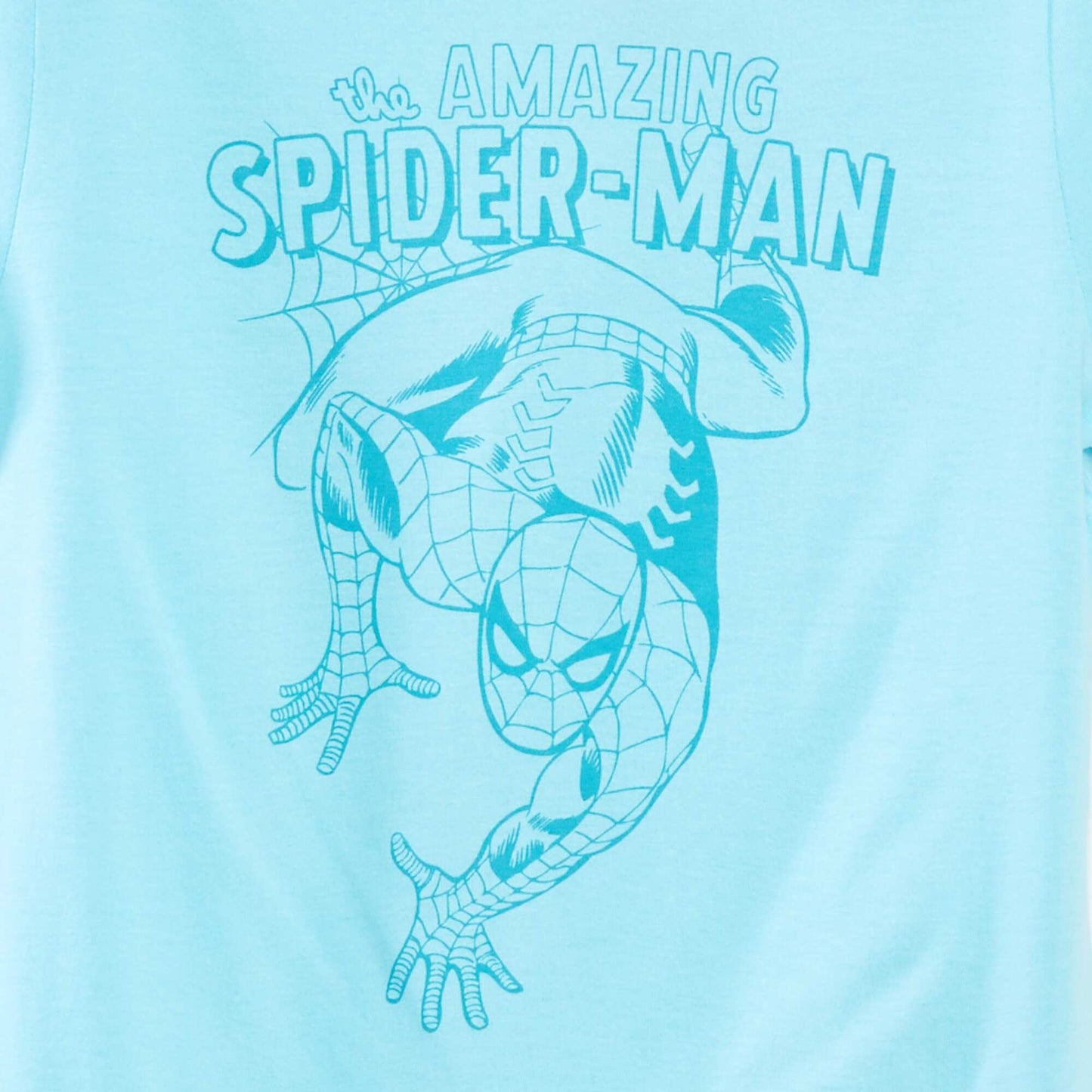 'Marvel' short-sleeved T-shirt BLUE