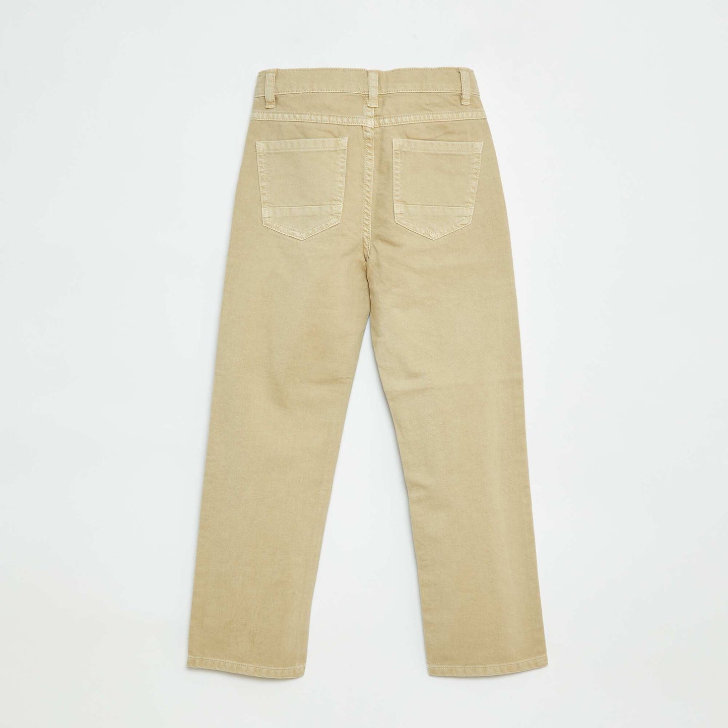 Straight-leg trousers - regular fit with 5 pockets WHITE