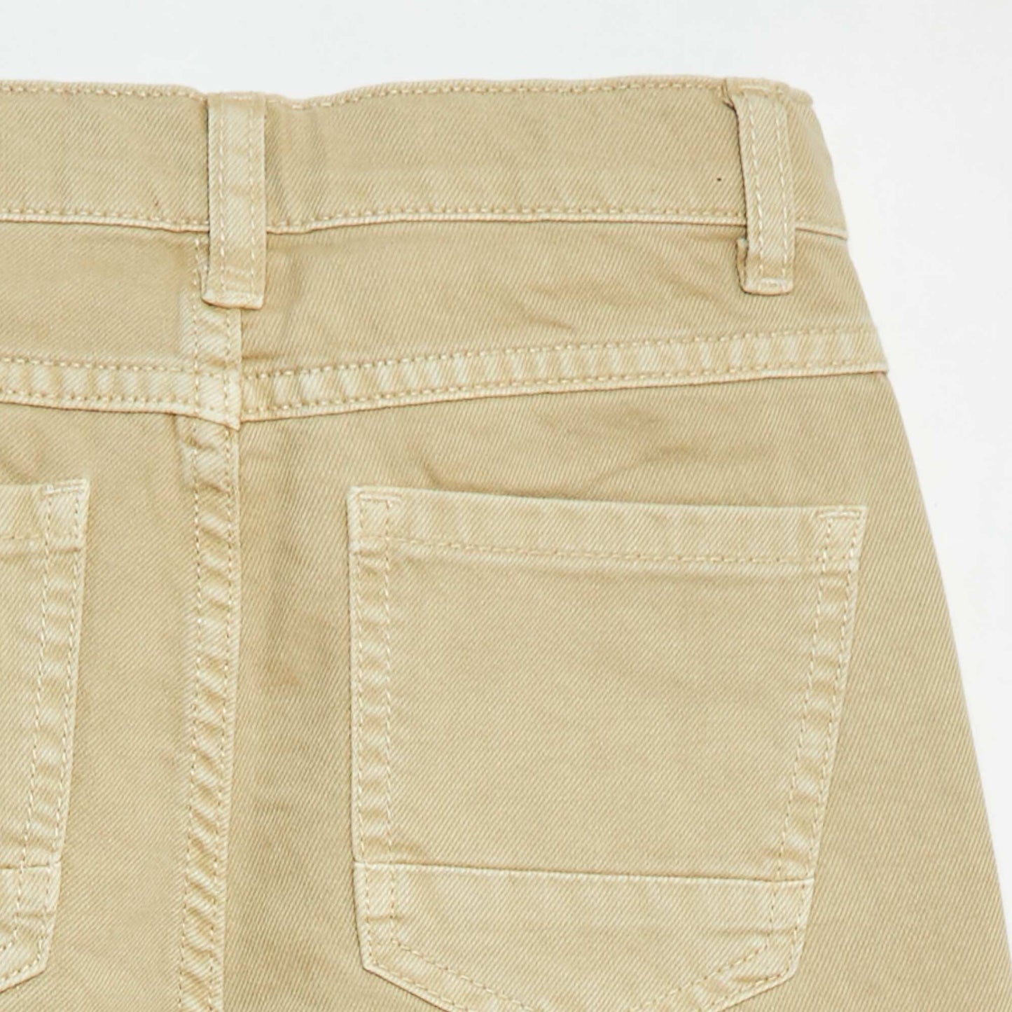Straight-leg trousers - regular fit with 5 pockets WHITE