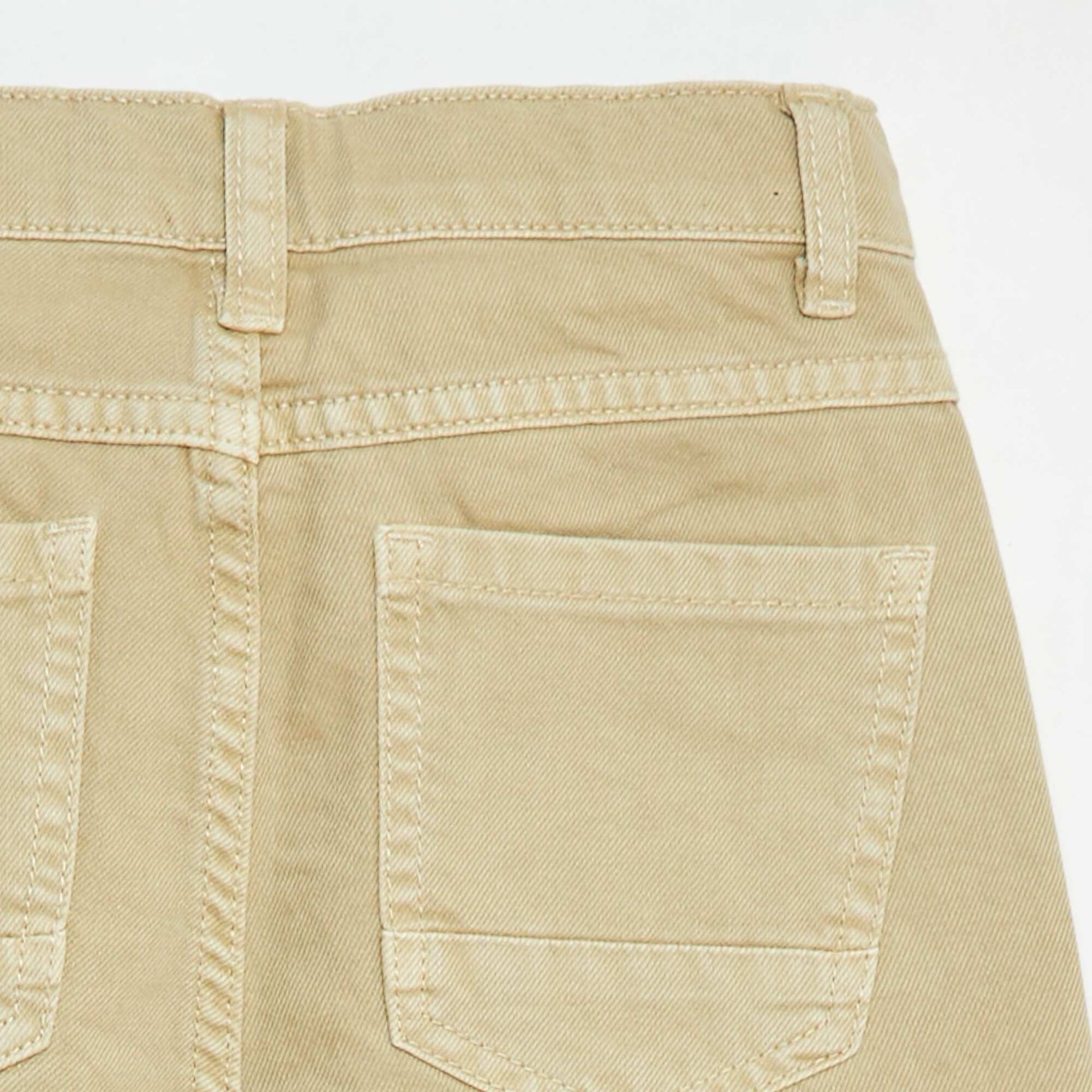 Straight-leg trousers - regular fit with 5 pockets WHITE