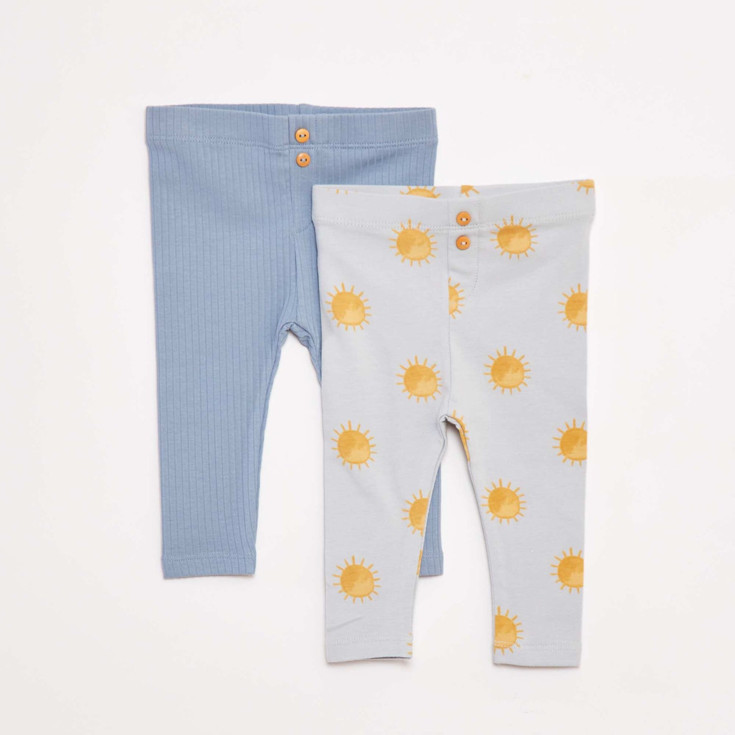 Pack of long leggings BLUE