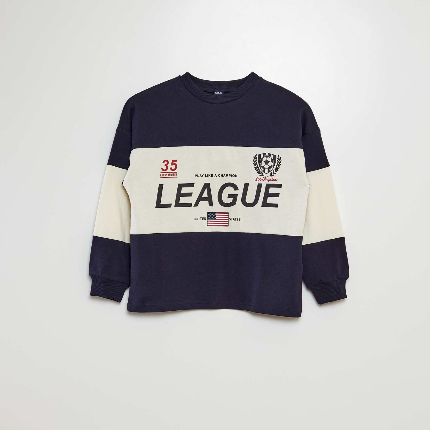 College campus T-shirt BLUE