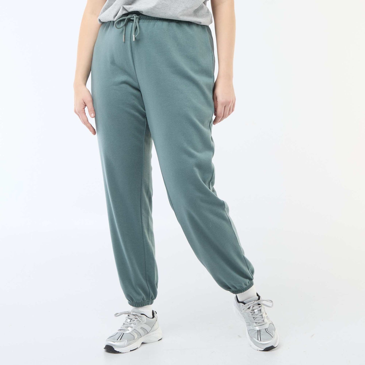 French terry sports joggers GREEN