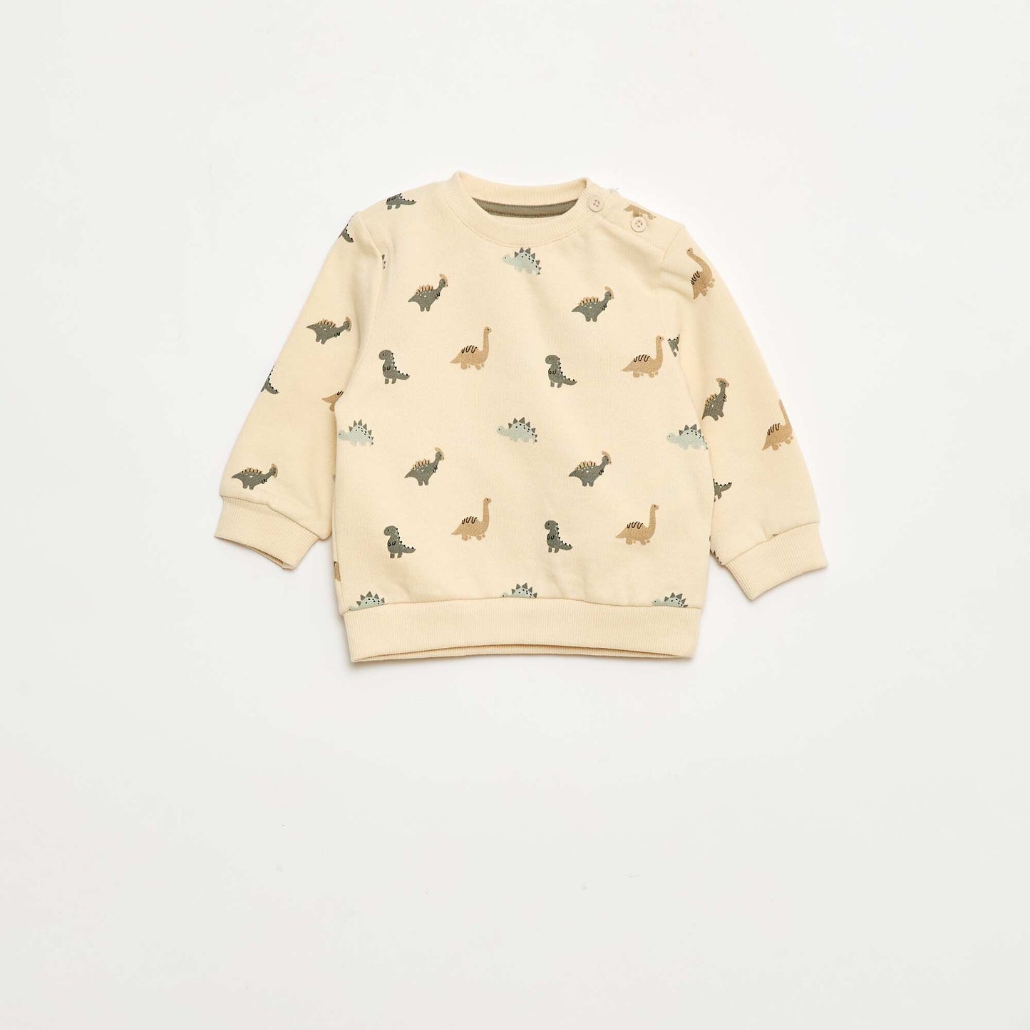 2-piece sweatshirt + trousers set WHITE