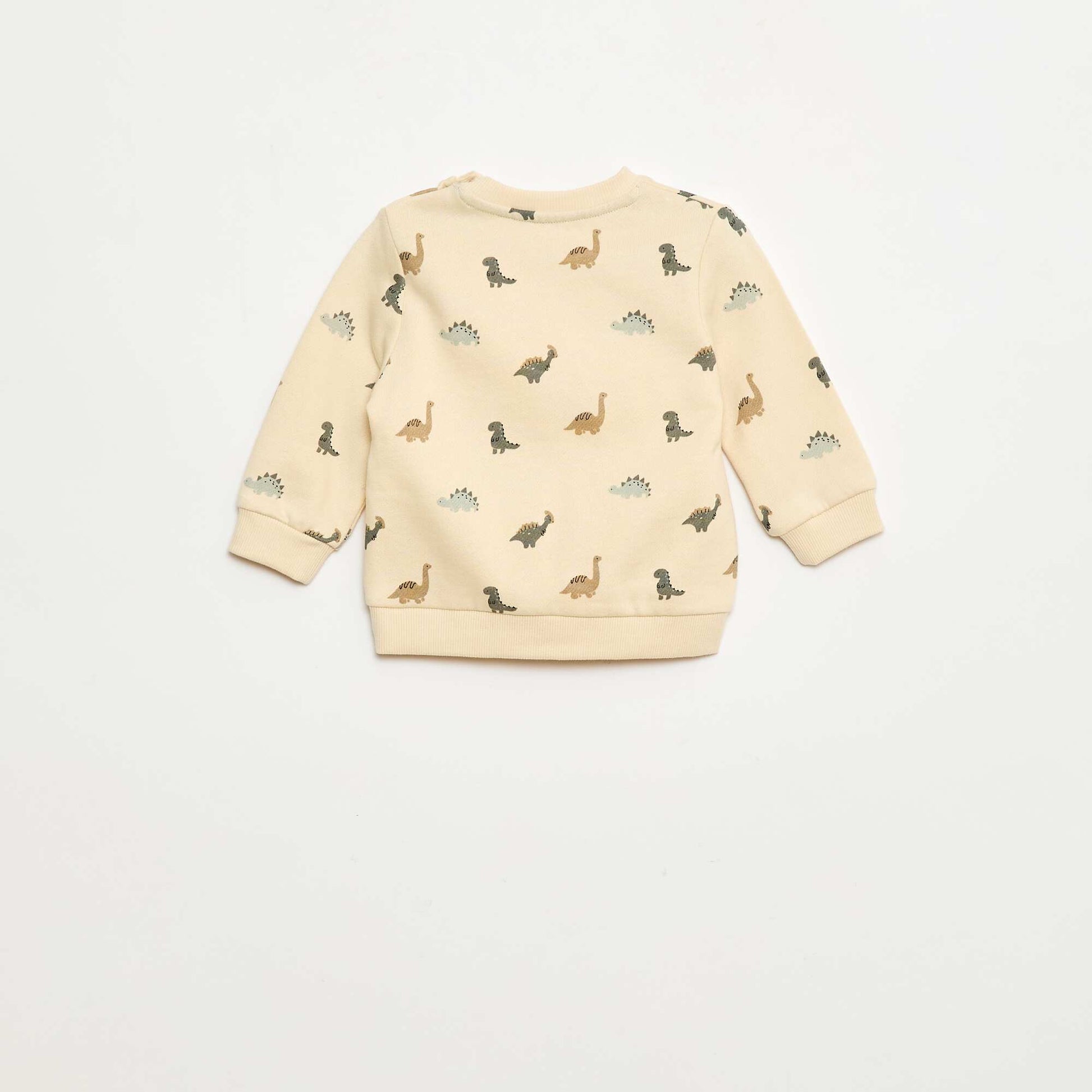 2-piece sweatshirt + trousers set WHITE