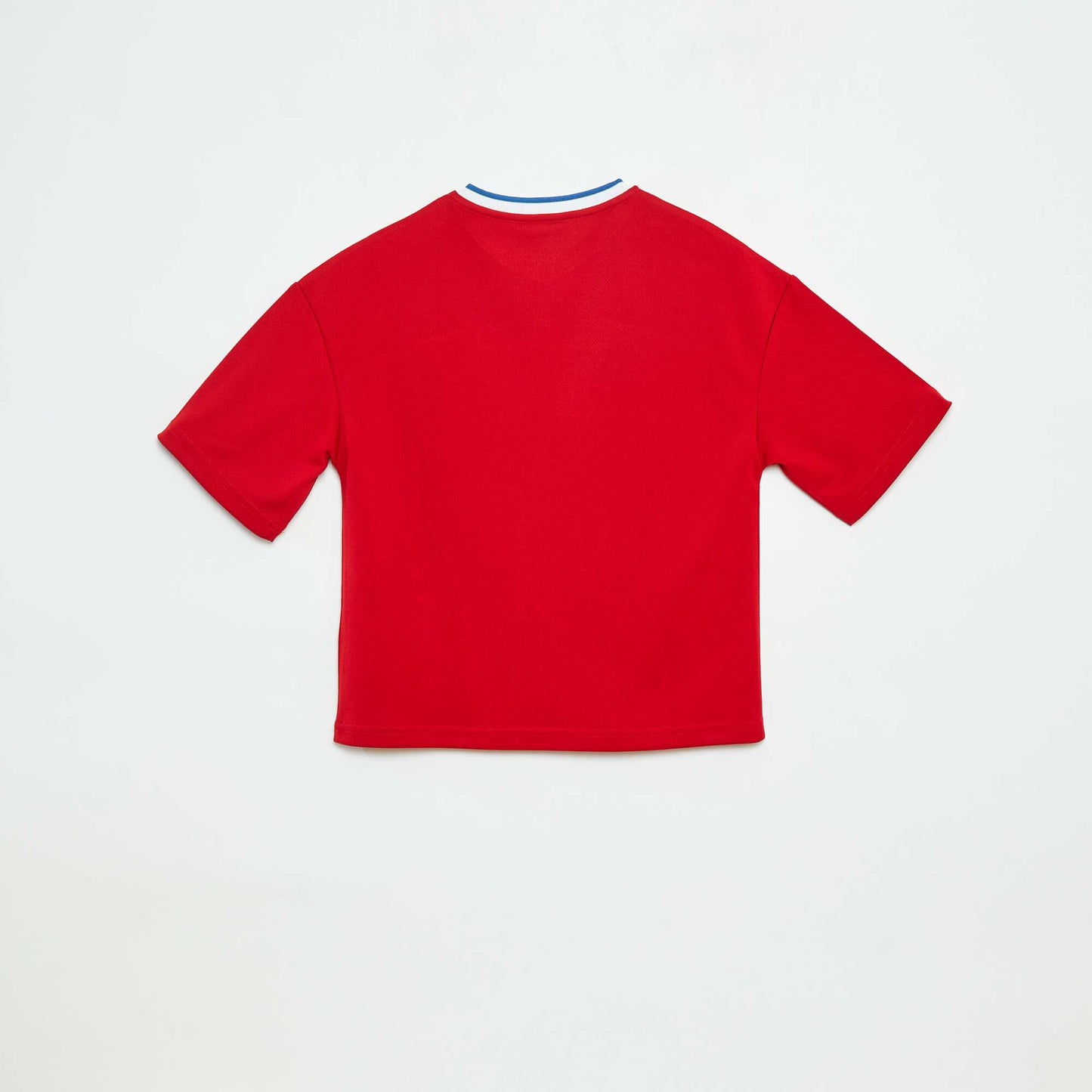 American sports-style T-shirt RED