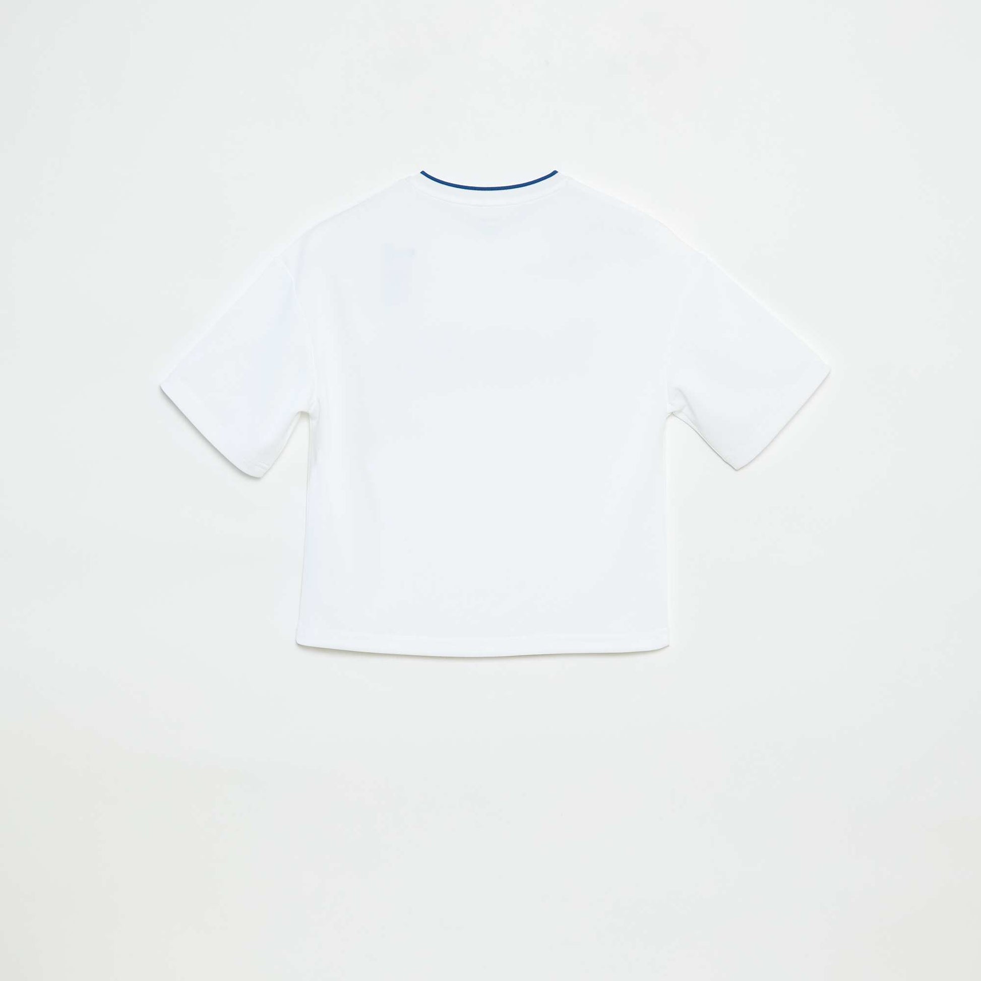 American sports-style T-shirt WHITE