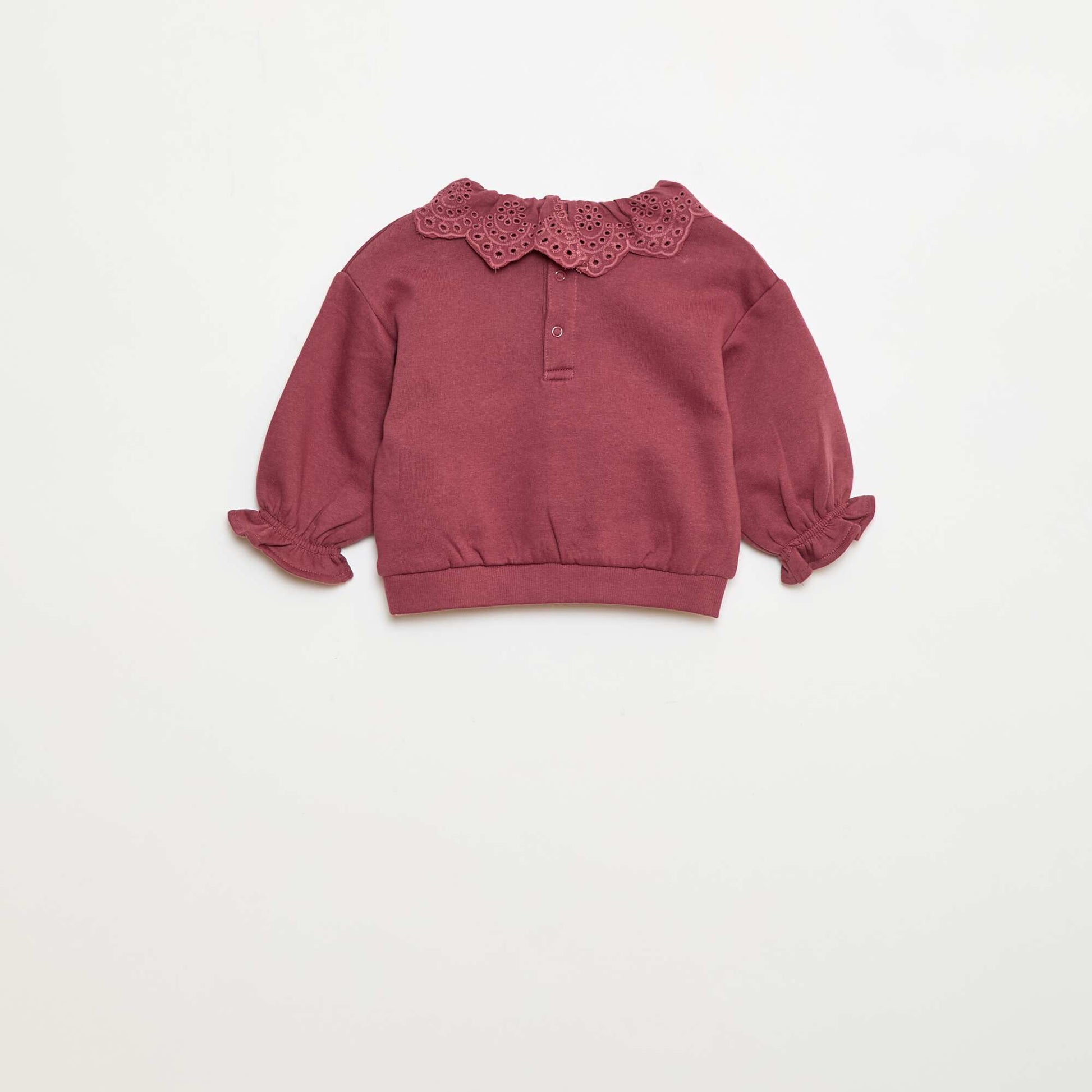 Fleece Jogger Set + Sweatshirt - 2 Piece PINK