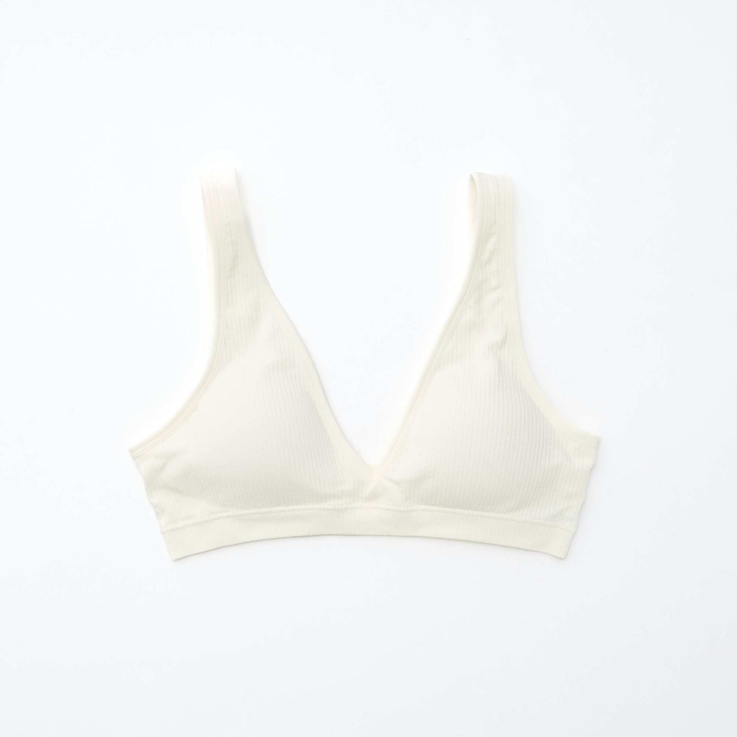 2-Pack Seamless Ribbed Bralettes PINK
