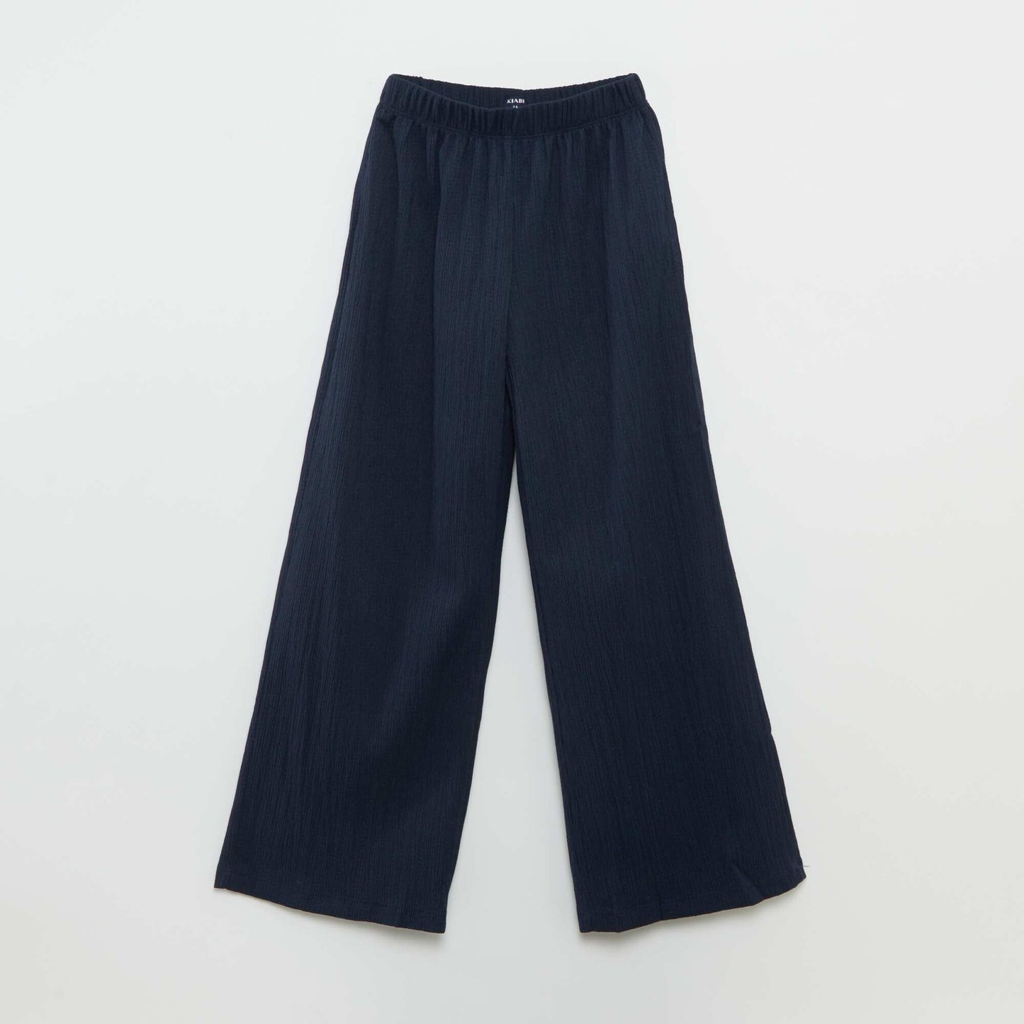 Flowing T-shirt + trousers set - 2-piece set BLACK
