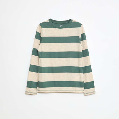 Striped T-shirt GREEN