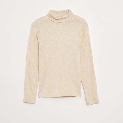 High neck undersweater BEIGE