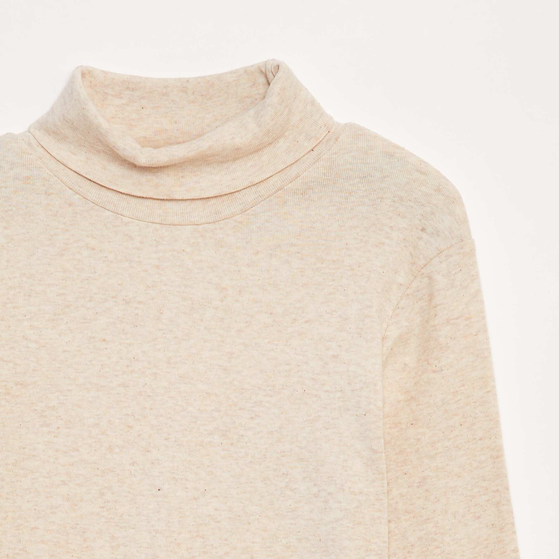 High neck undersweater BEIGE