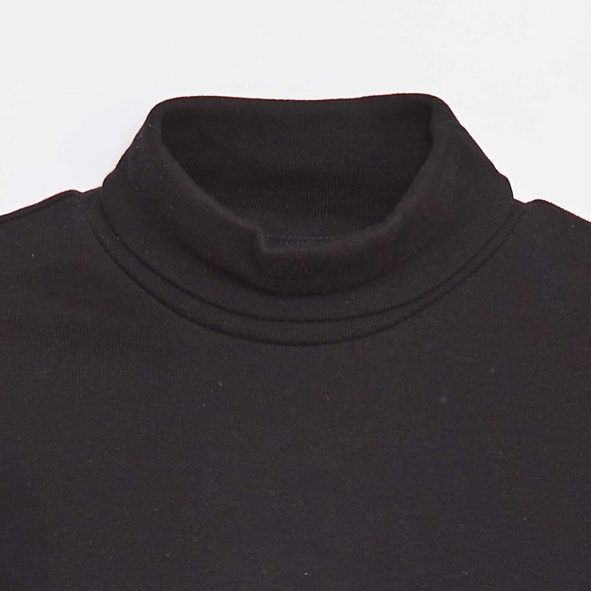 High neck undersweater BLACK