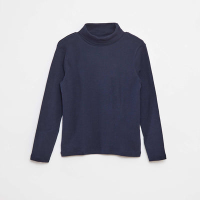 High neck undersweater BLUE