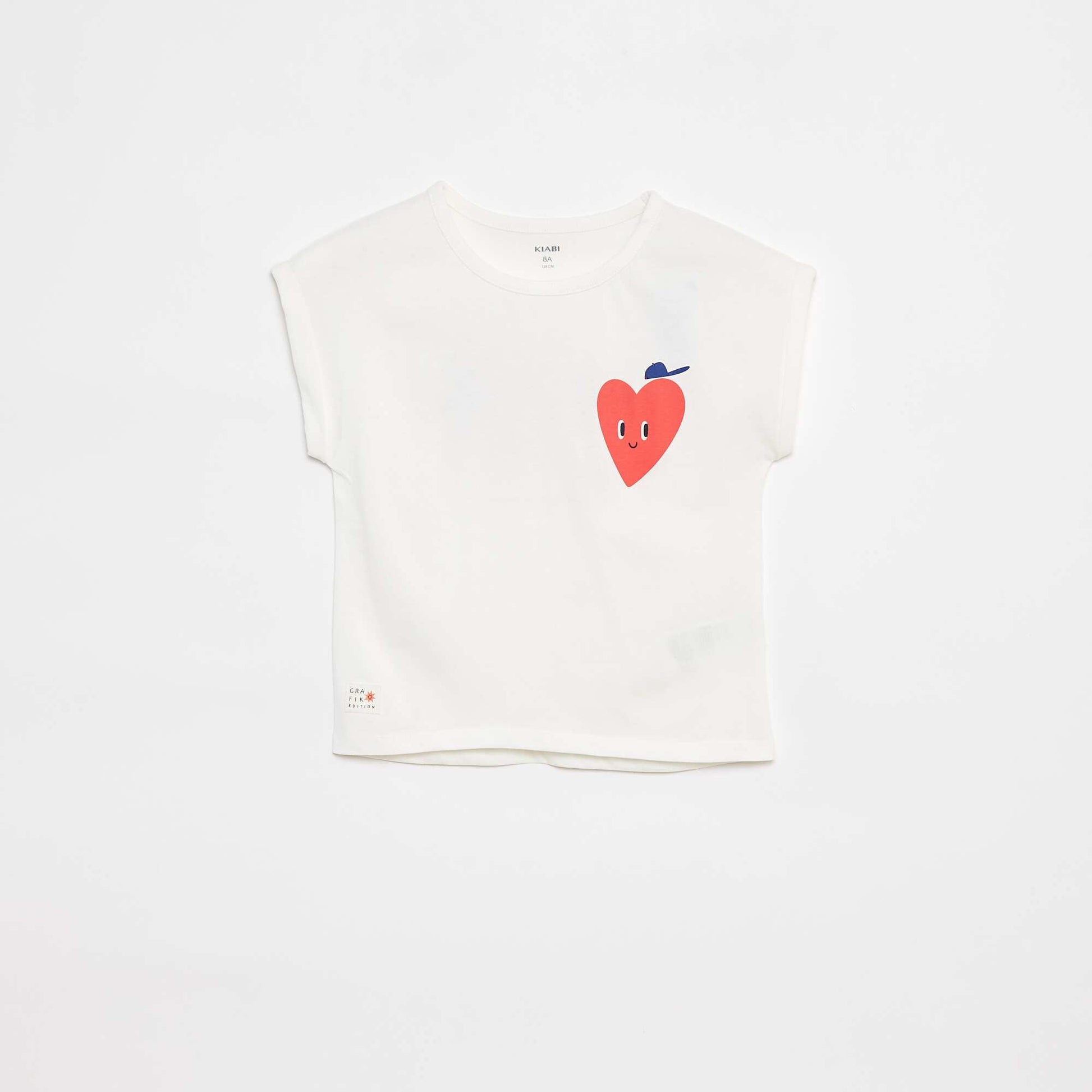 Short-sleeved T-shirt - Grafik Edition WHITE