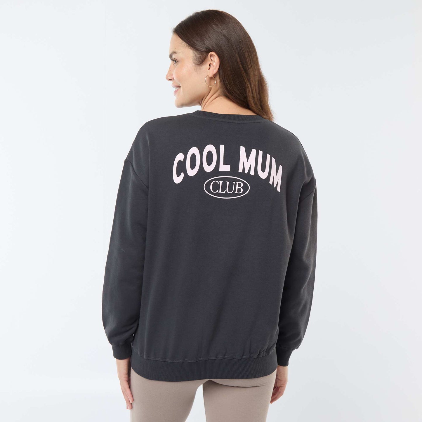 Nursing sweatshirt BLACK