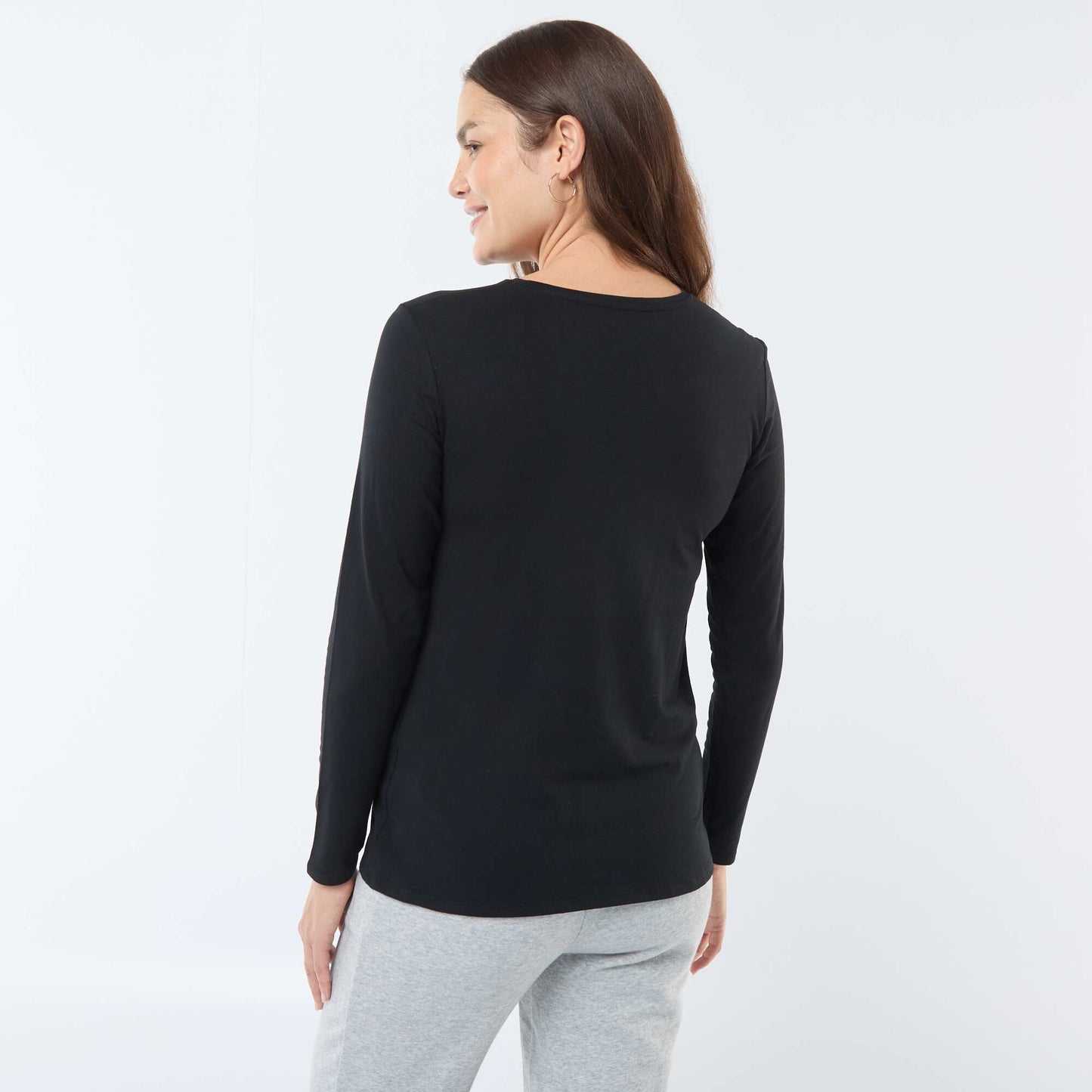 Basic Nursing T-Shirt BLACK
