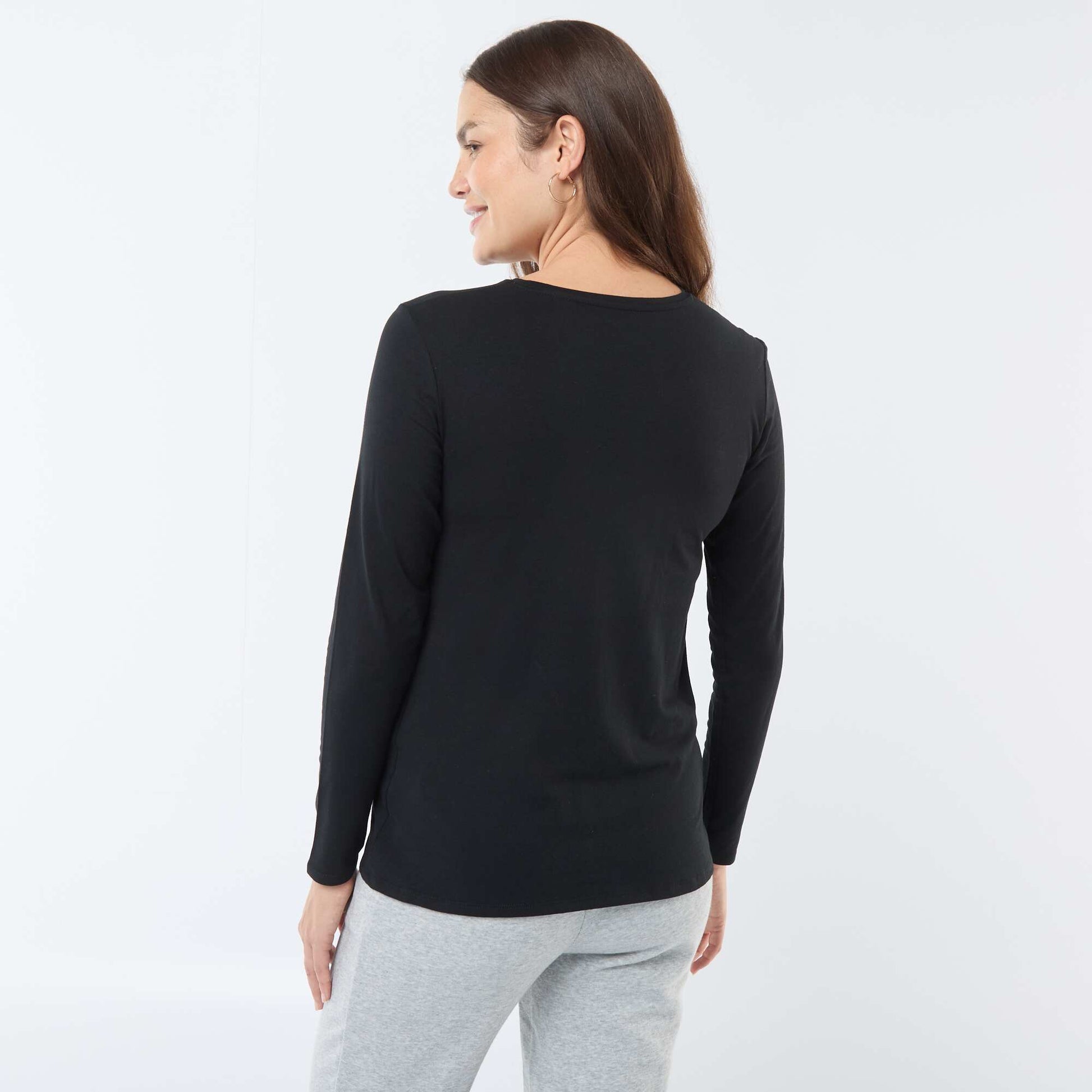 Basic Nursing T-Shirt BLACK
