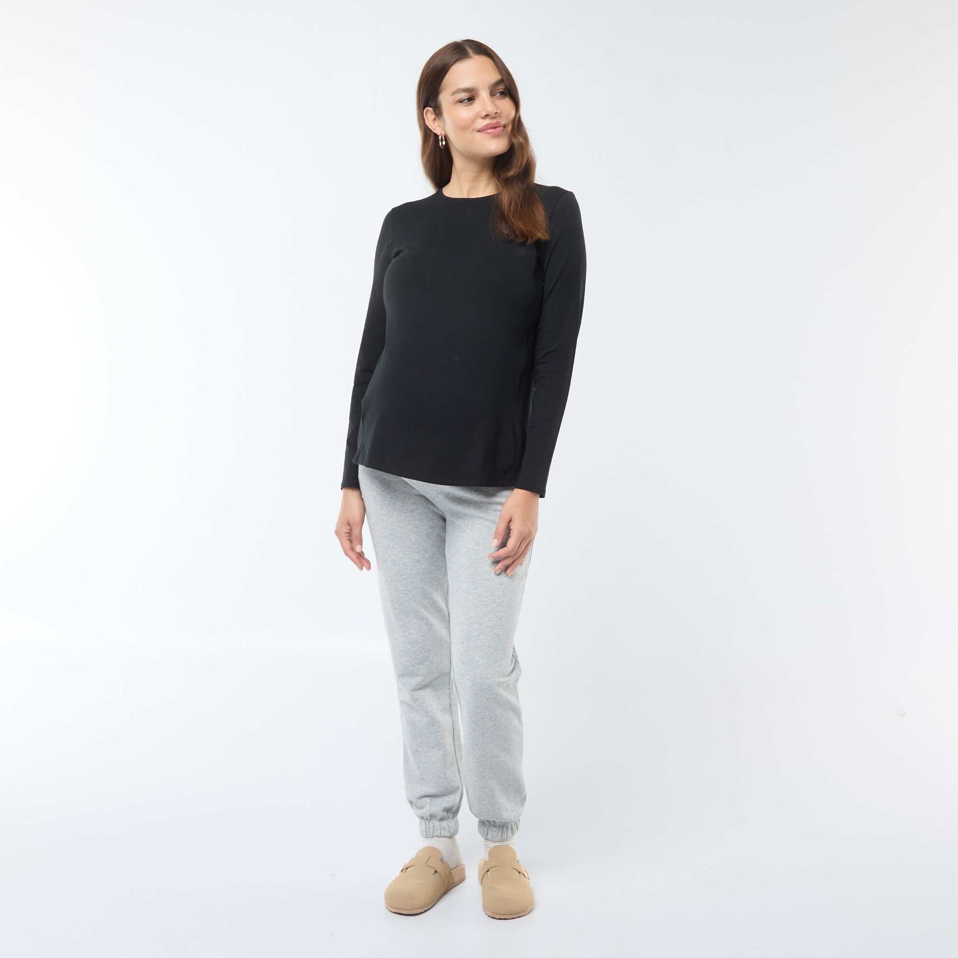 Basic Nursing T-Shirt BLACK