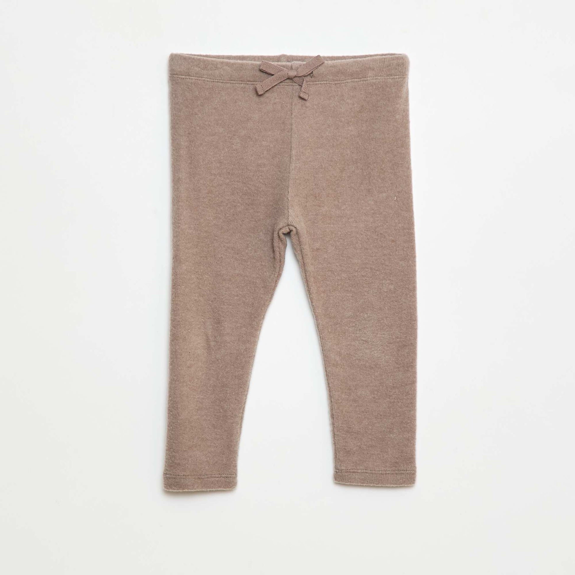 Super Soft Knit Leggings BEIGE