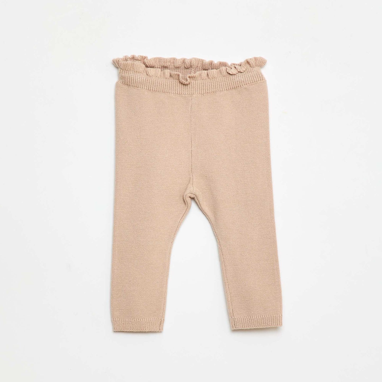 Fancy Leggings Set + Lace Socks BEIGE