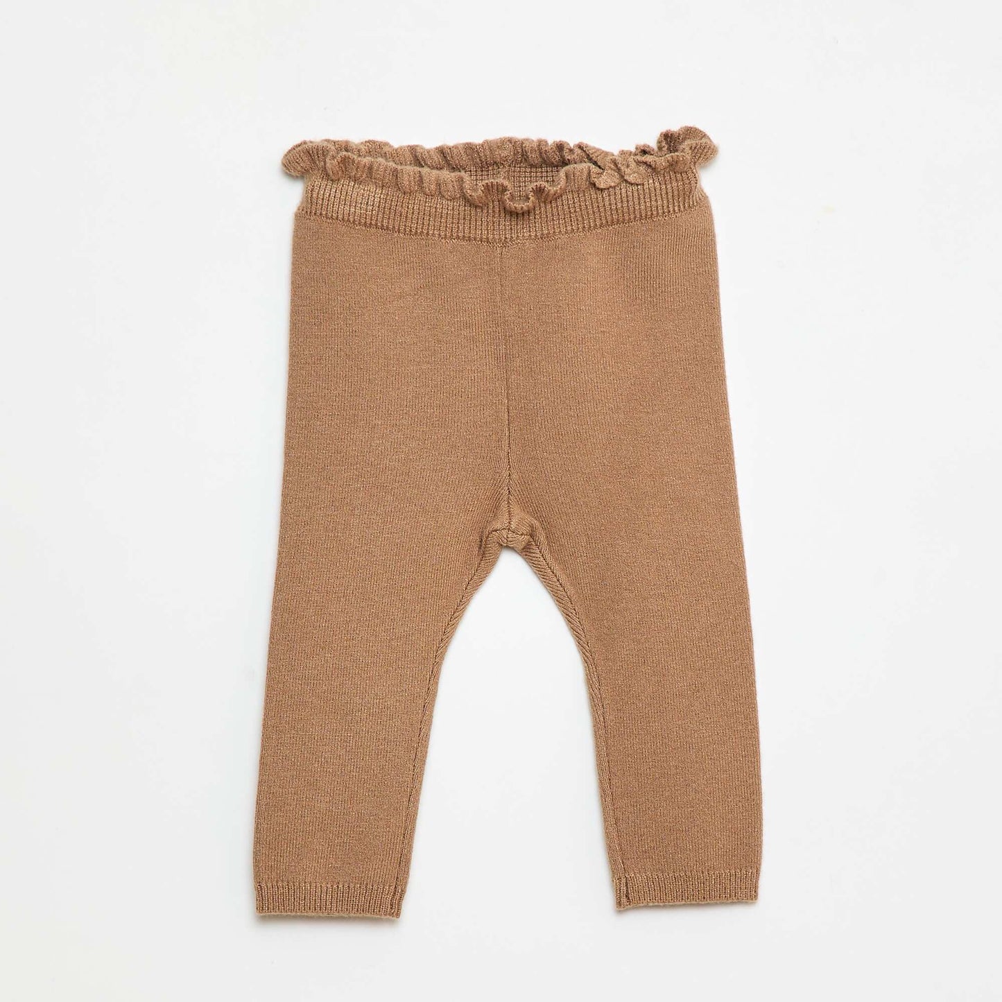 Fancy Leggings Set + Lace Socks BROWN