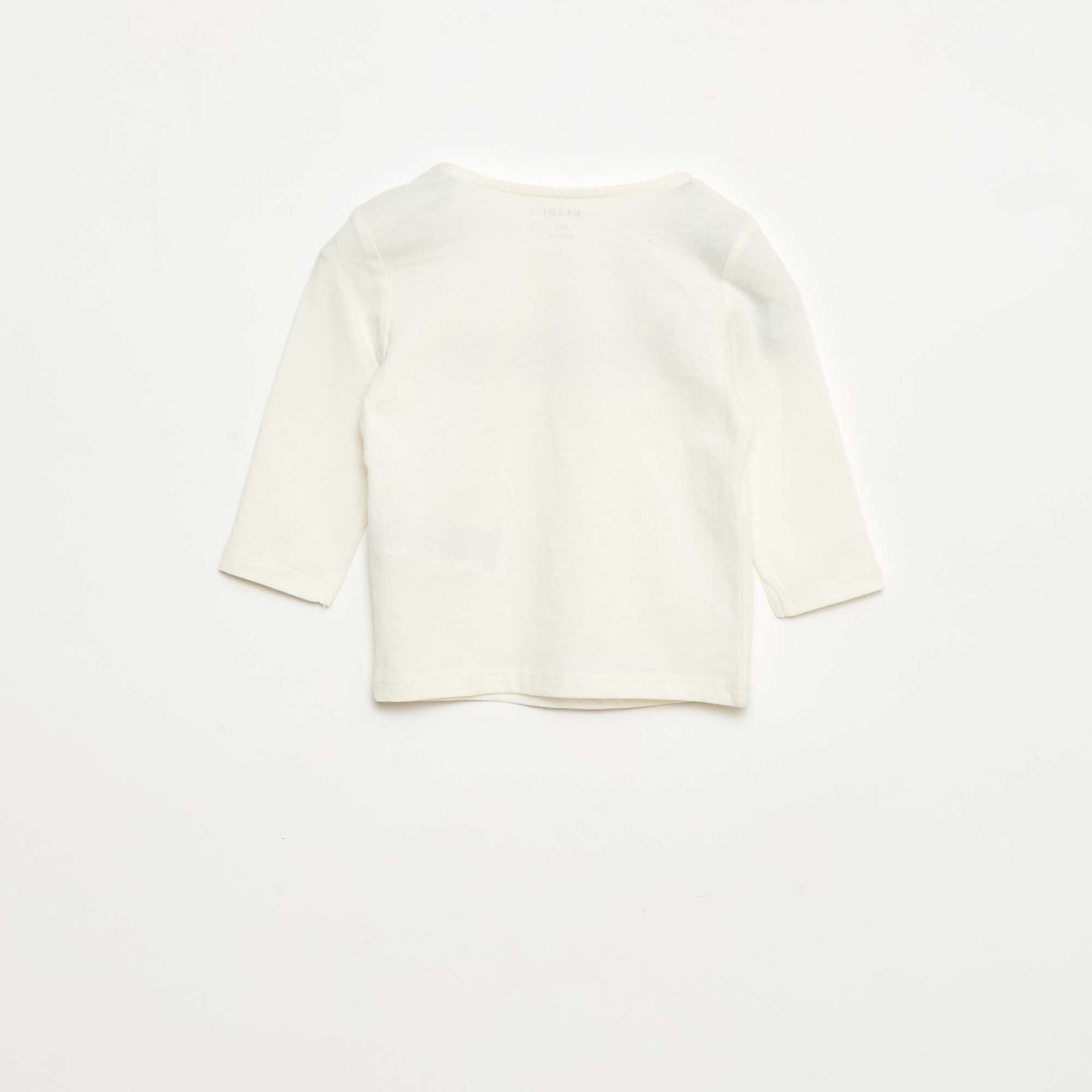 Animated Cotton T-shirt BEIGE