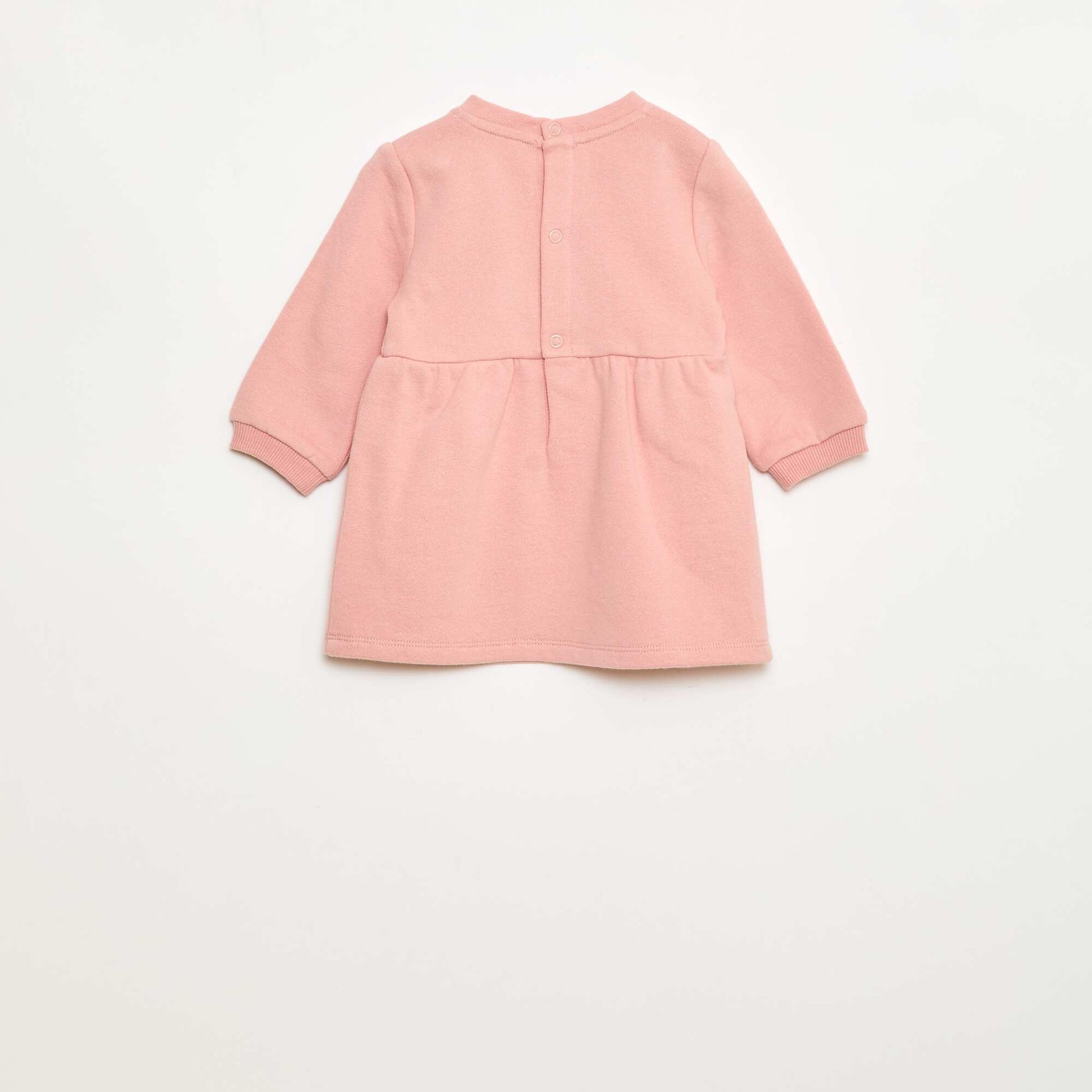Animated Fleece Dress PINK