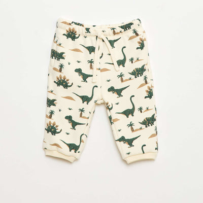 Fleece Joggers WHITE