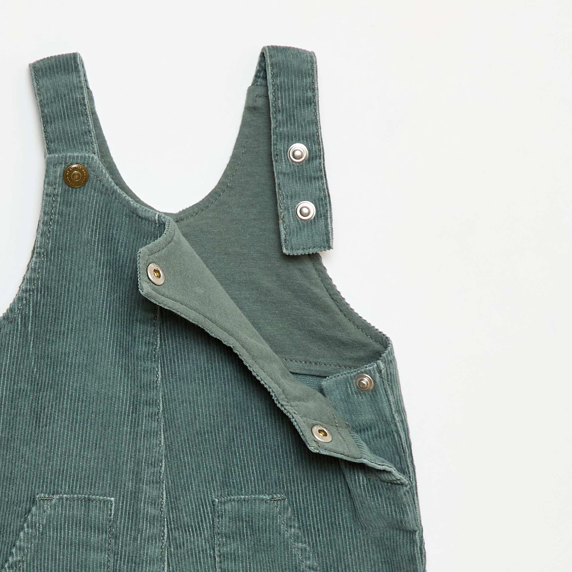 Corduroy Overalls GREEN