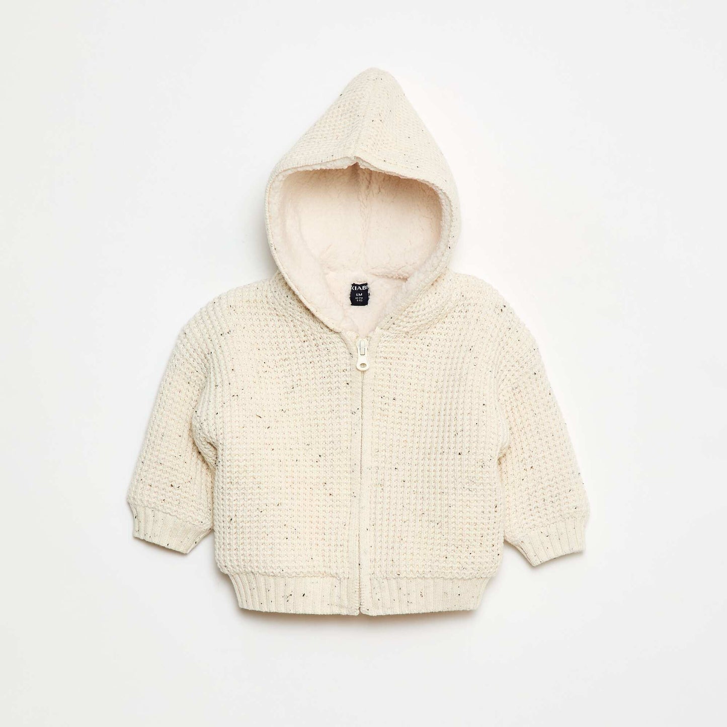 Warm Cotton Cardigan BEIGE
