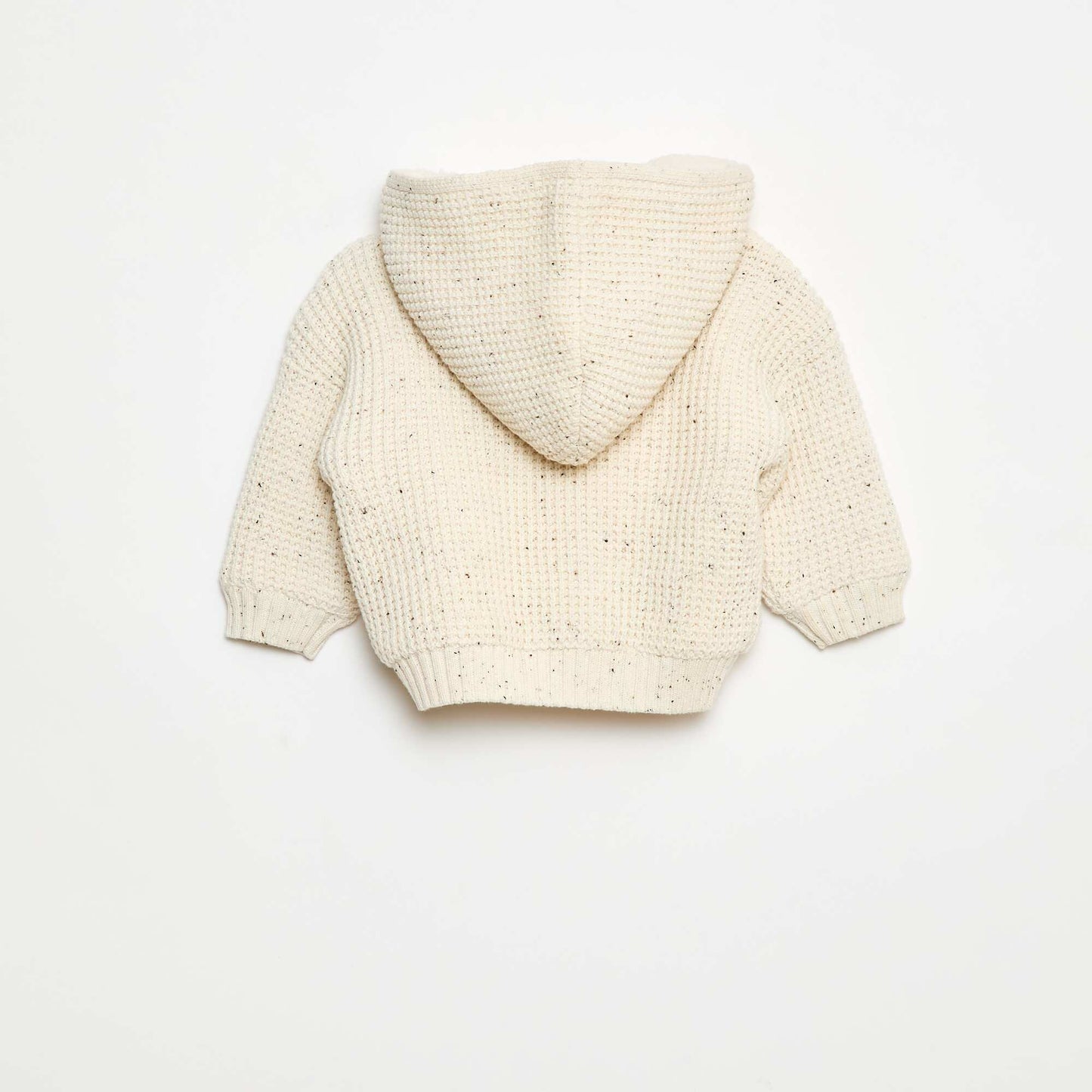 Warm Cotton Cardigan BEIGE
