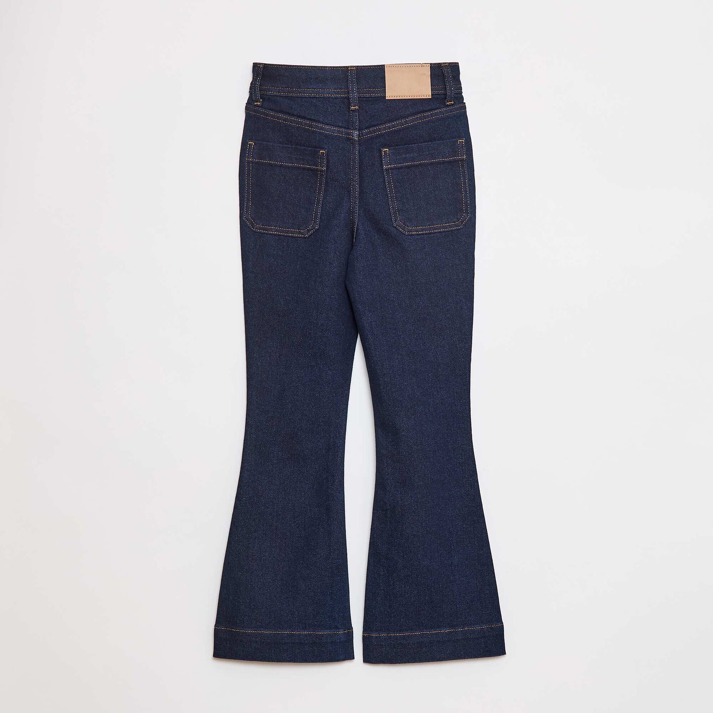 Flared/bootcut jeans with patch pockets BLUE