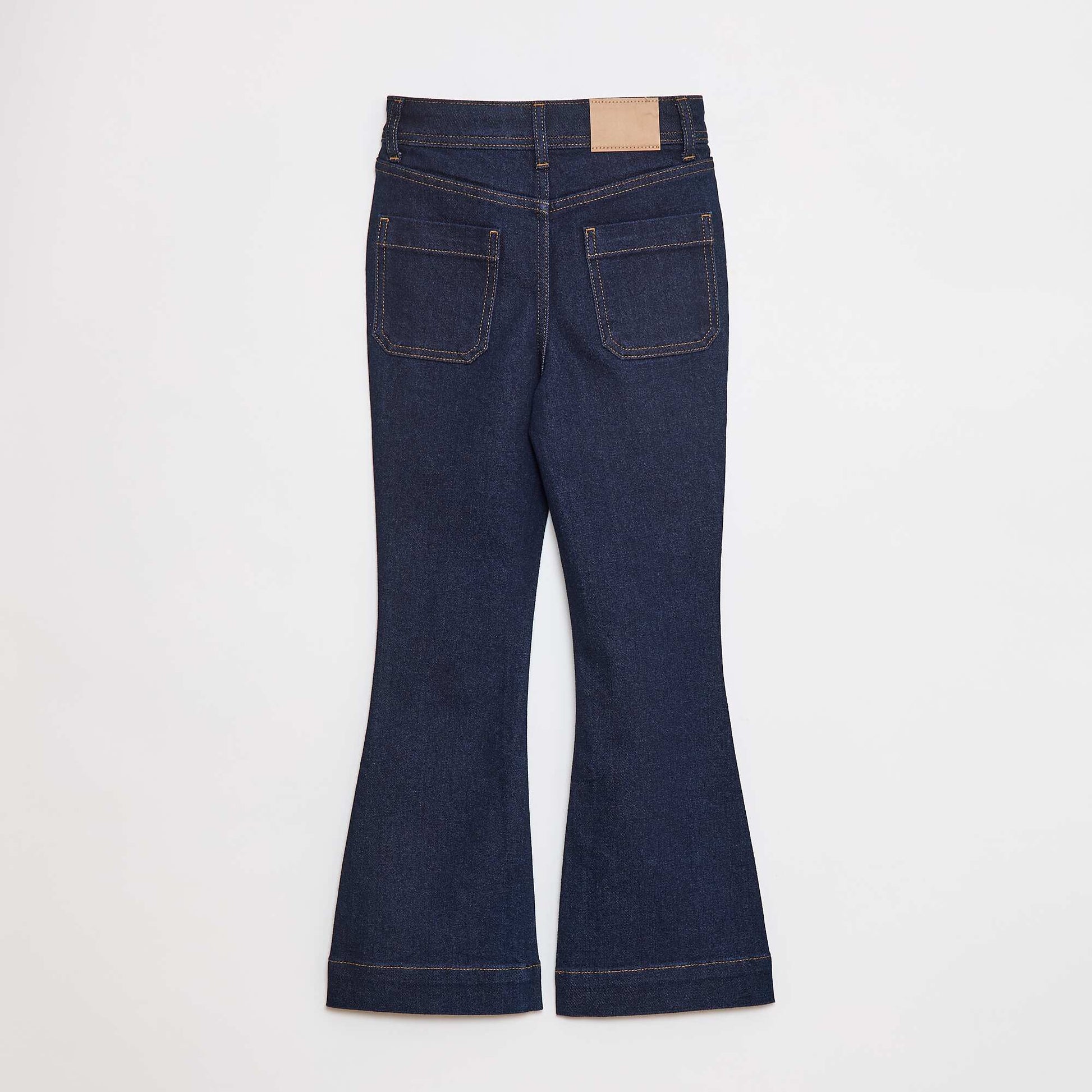 Flared/bootcut jeans with patch pockets BLUE