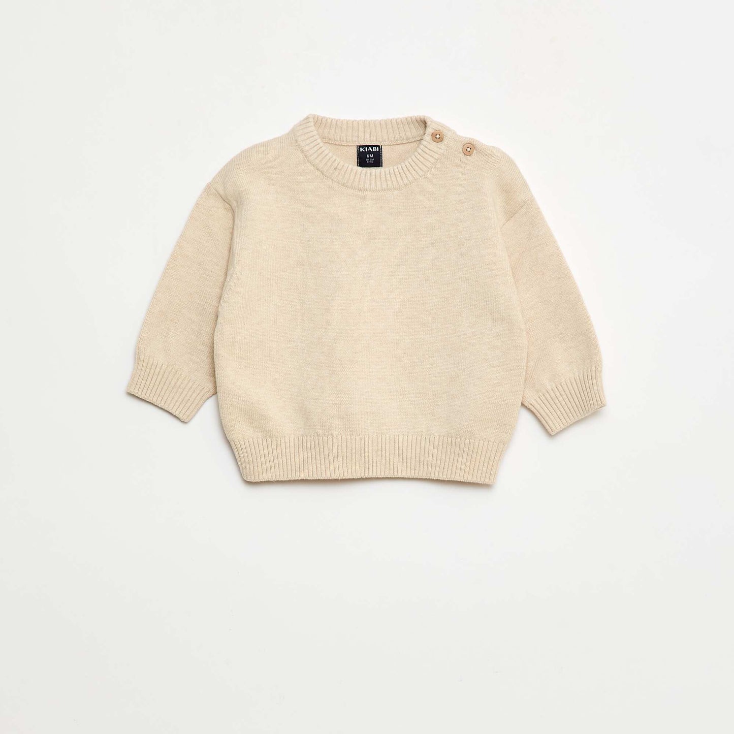 Long-Sleeve Sweater Set - 2 Pieces BEIGE