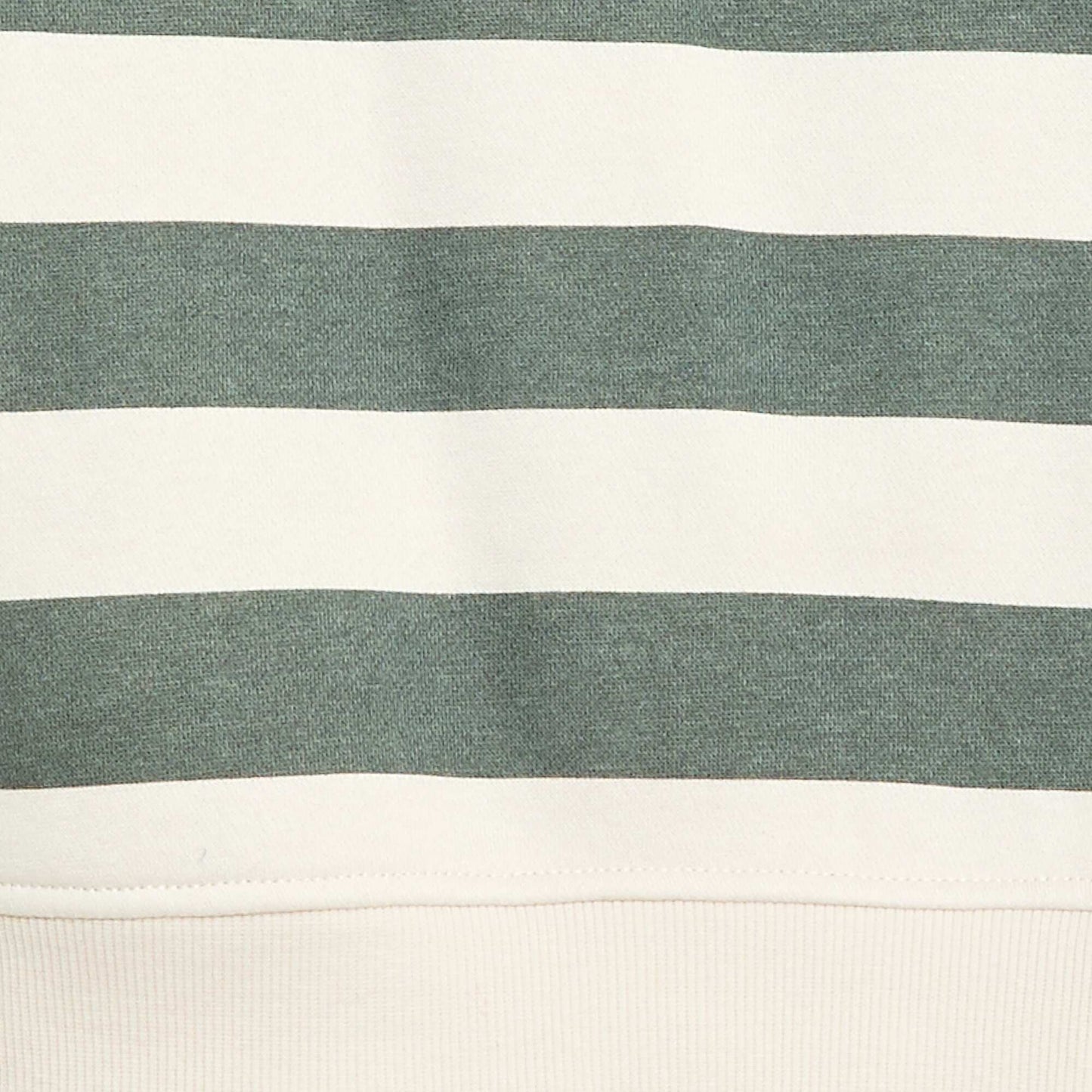Printed loose-fit sweatshirt GREEN
