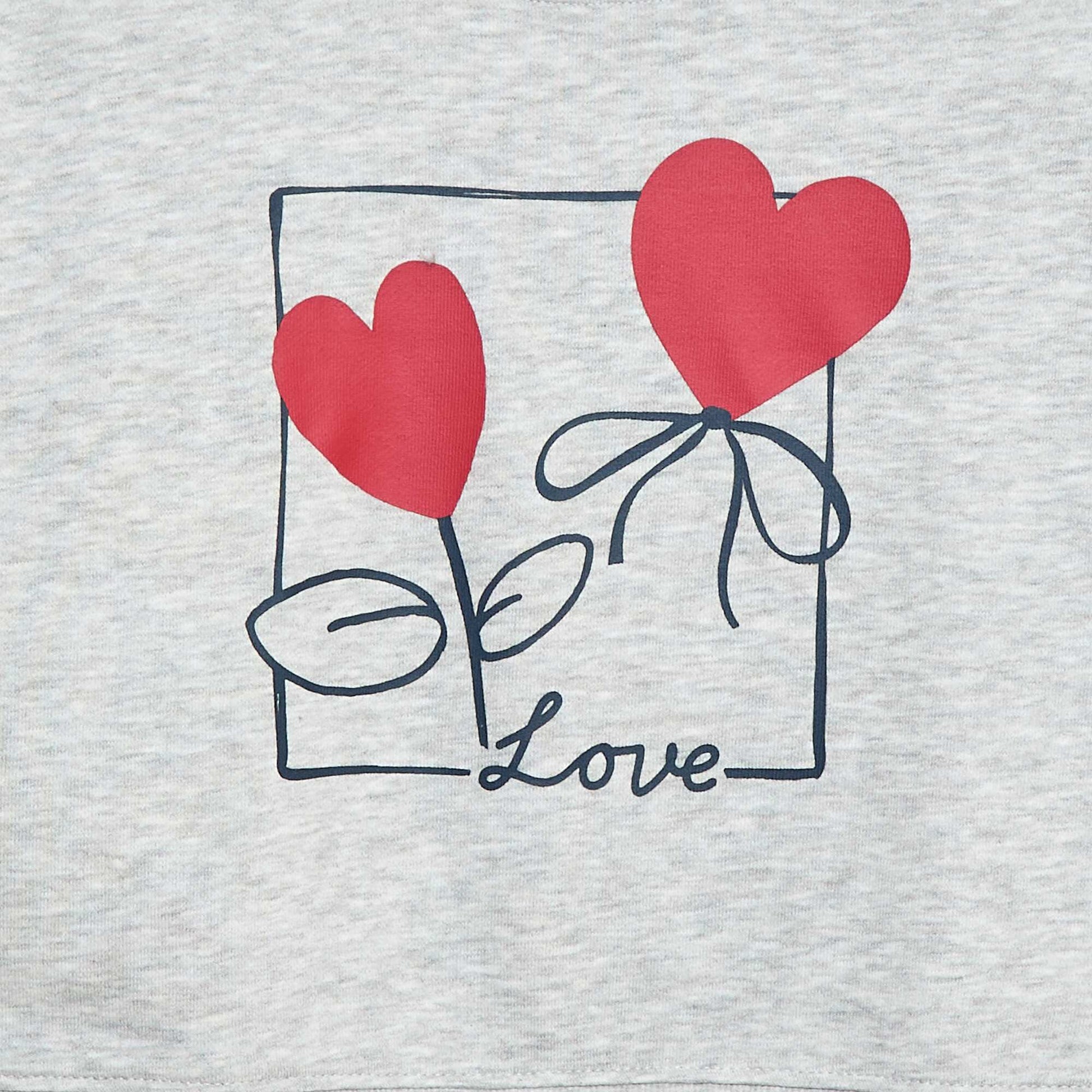 2-in-1 Effect Shirt Tee GREY